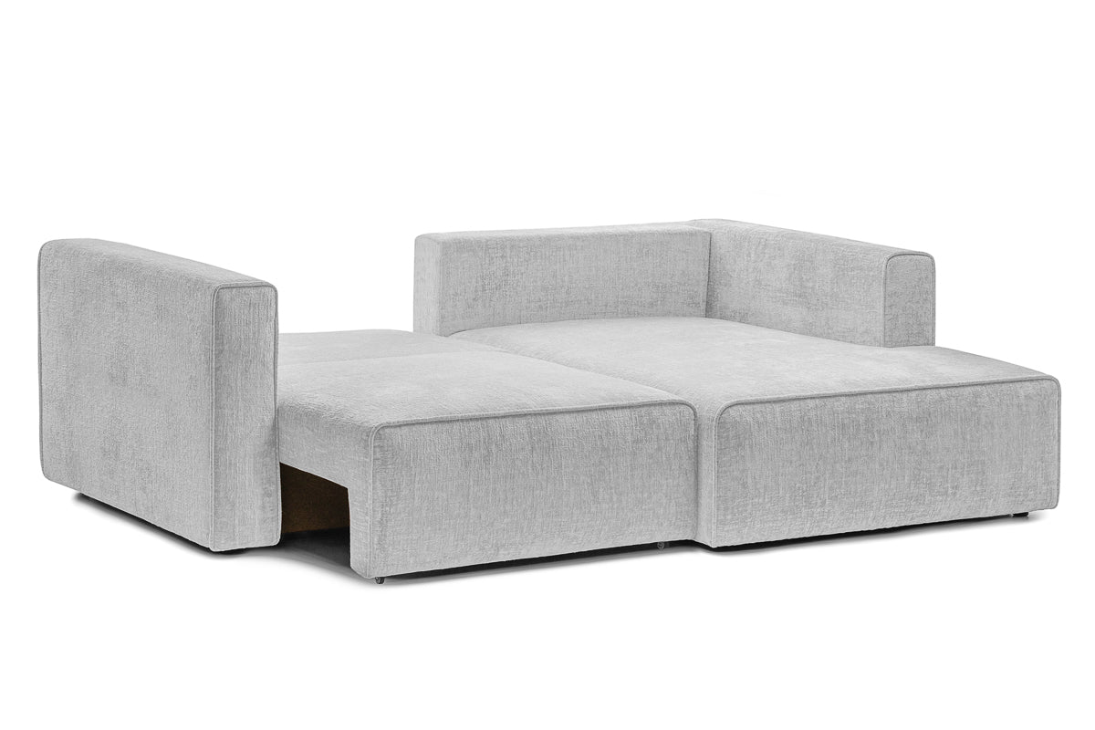 Colțar Extensibil 3 locuri ZANETTO, cu ladă de depozitare, 240x157x70 cm Prestige Home