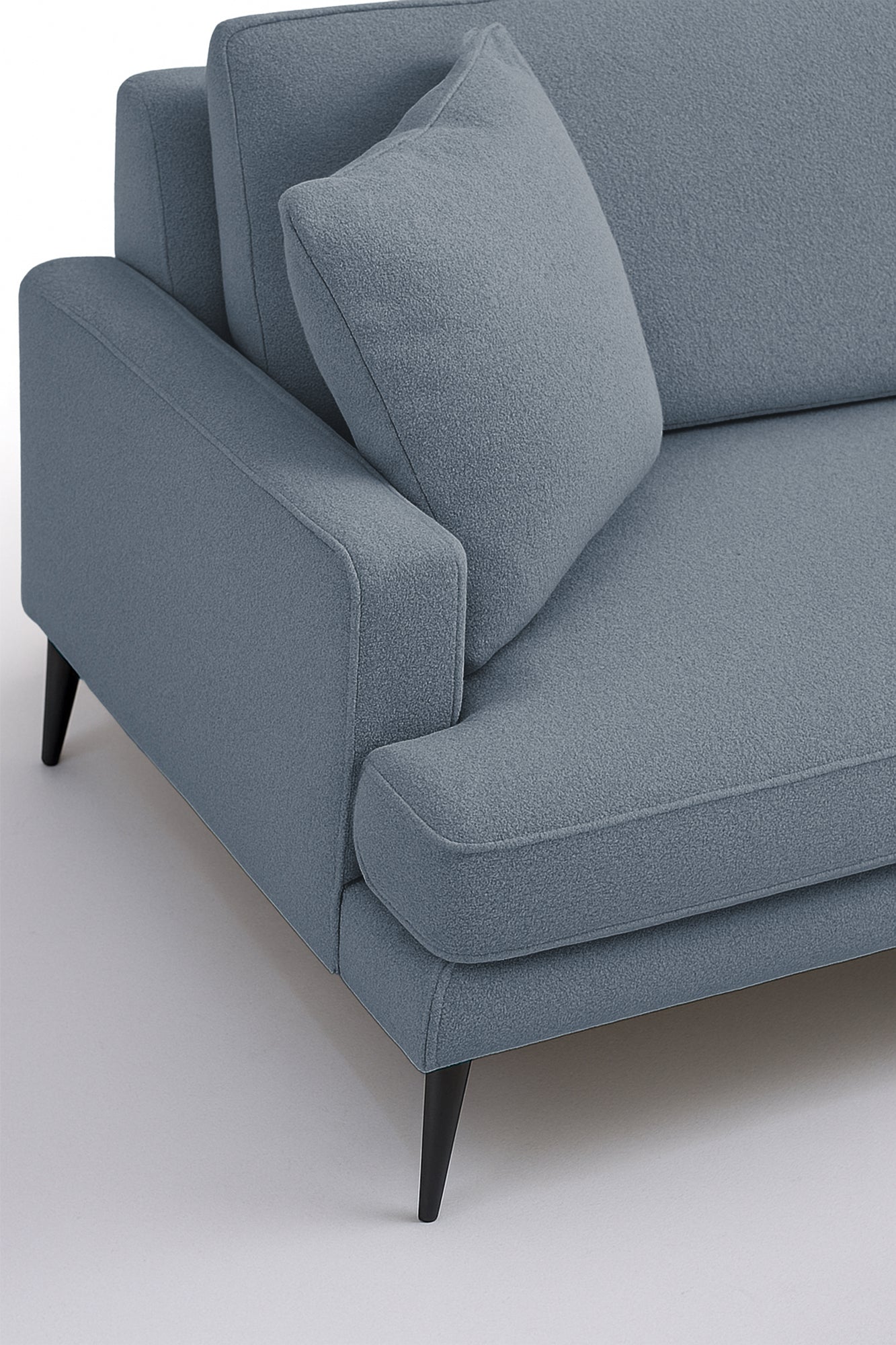 Canapea Fixă AZURRO, 3 locuri, 205x90x85 cm Prestige Home