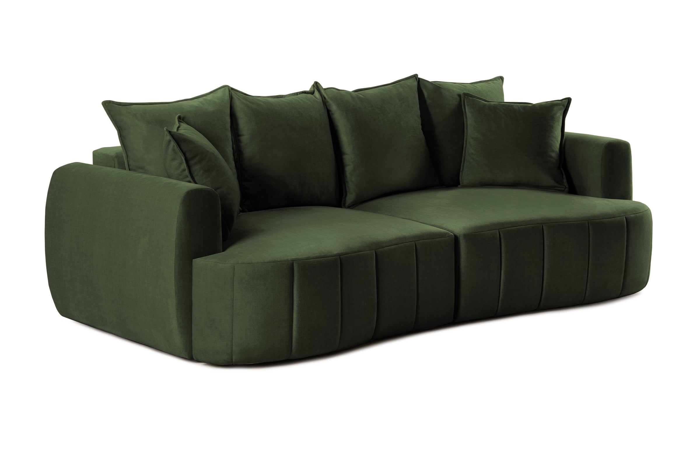 Canapea Extensibilă 3 locuri SAMBA, cu 2 lăzi depozitare, 242x127x90 cm Prestige Home