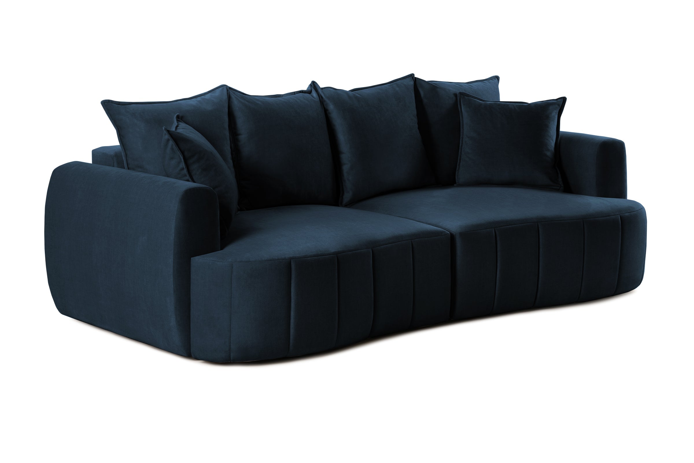 Canapea Extensibilă 3 locuri SAMBA, cu 2 lăzi depozitare, 242x127x90 cm Prestige Home