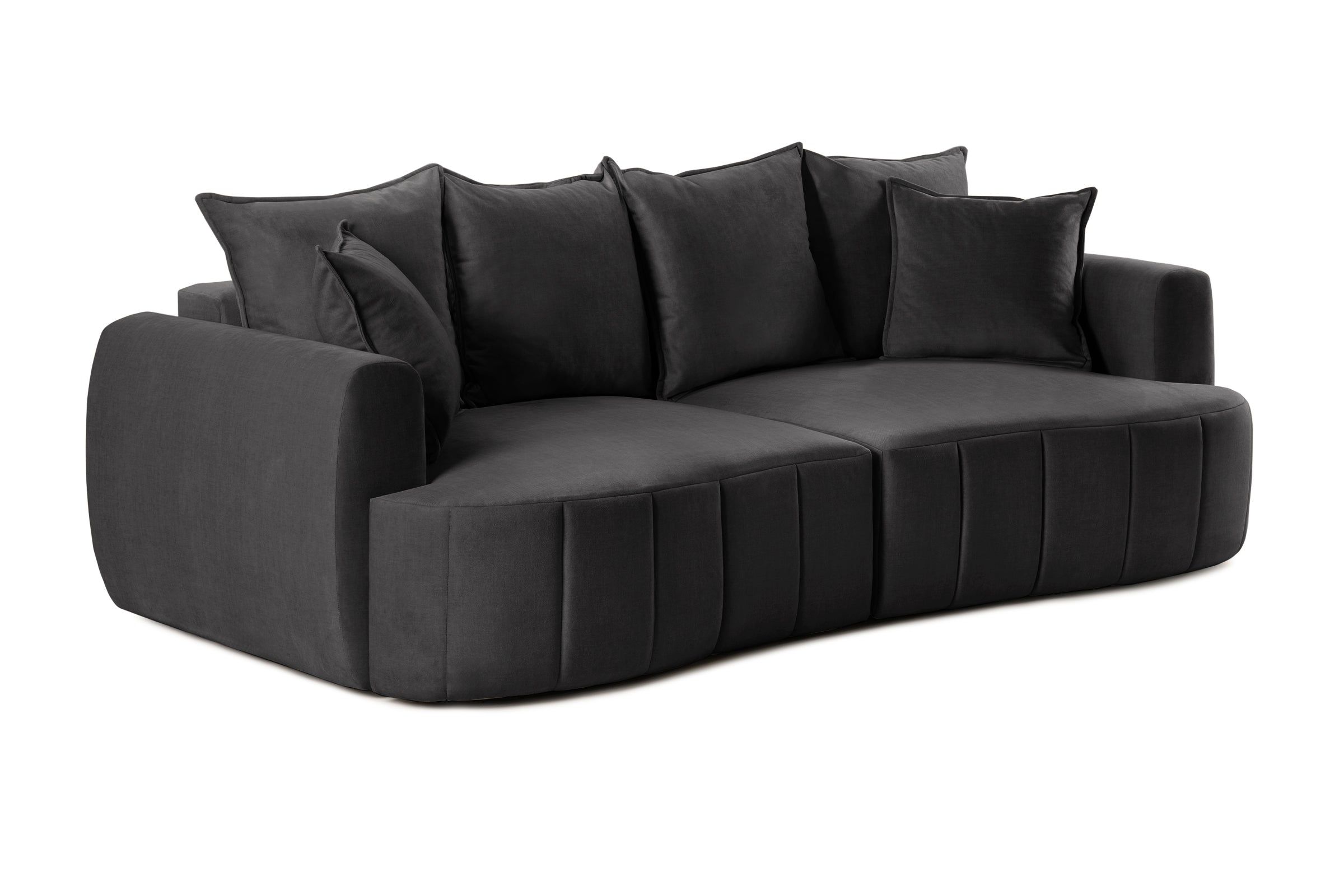 Canapea Extensibilă 3 locuri SAMBA, cu 2 lăzi depozitare, 242x127x90 cm Prestige Home