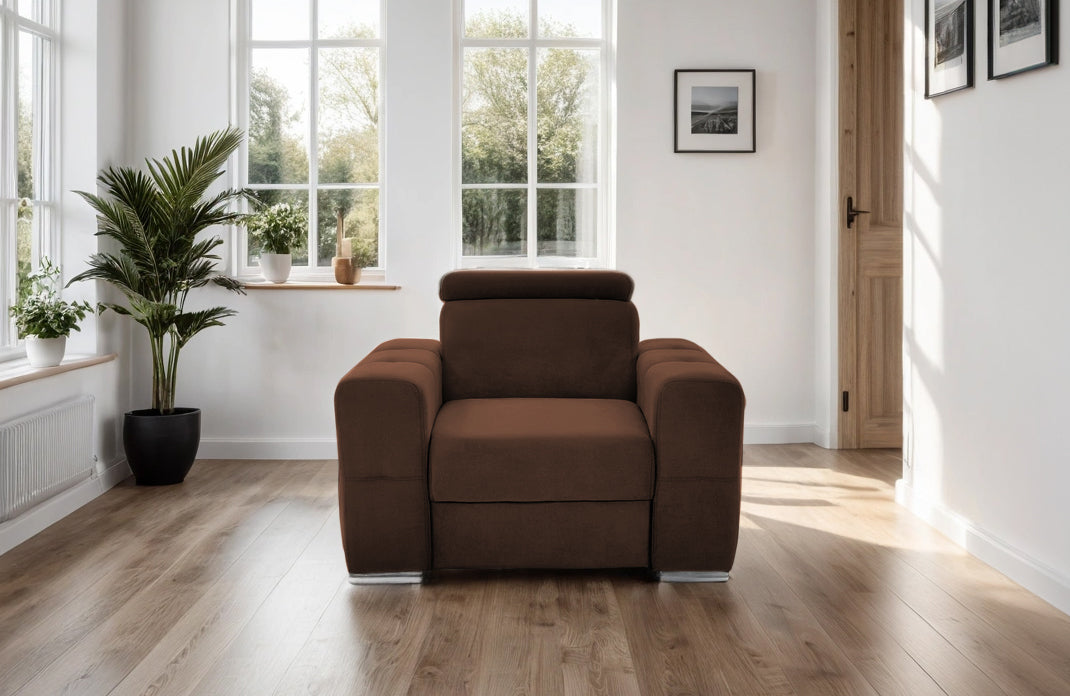 Fotoliu BELLAGIO, cu Tetier reglabil 105x96x86 cm Prestige Home