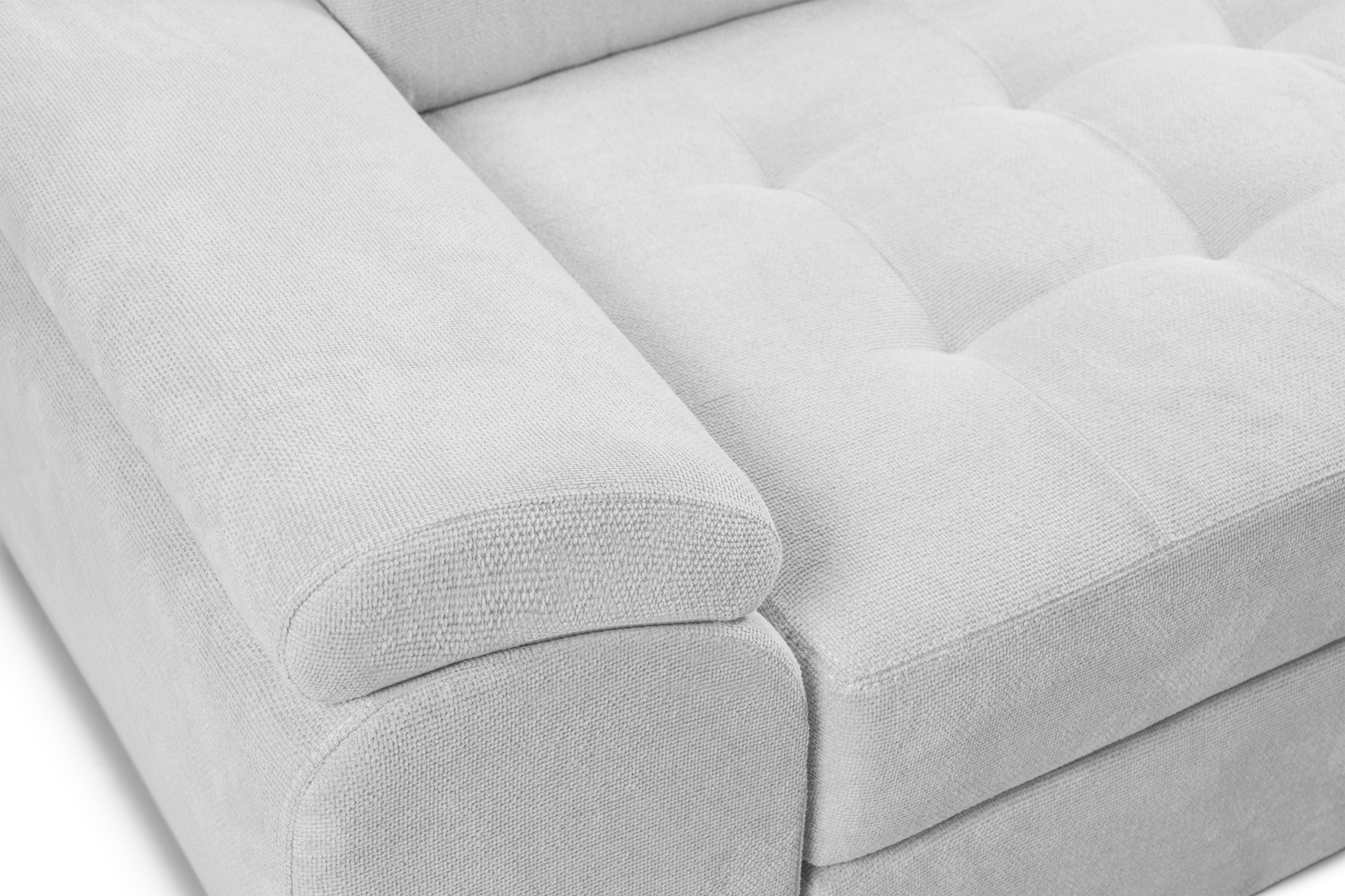 Canapea Extensibilă 3 locuri TRENDY, cu tetiere reglabile, 250x95x105 cm Prestige Home