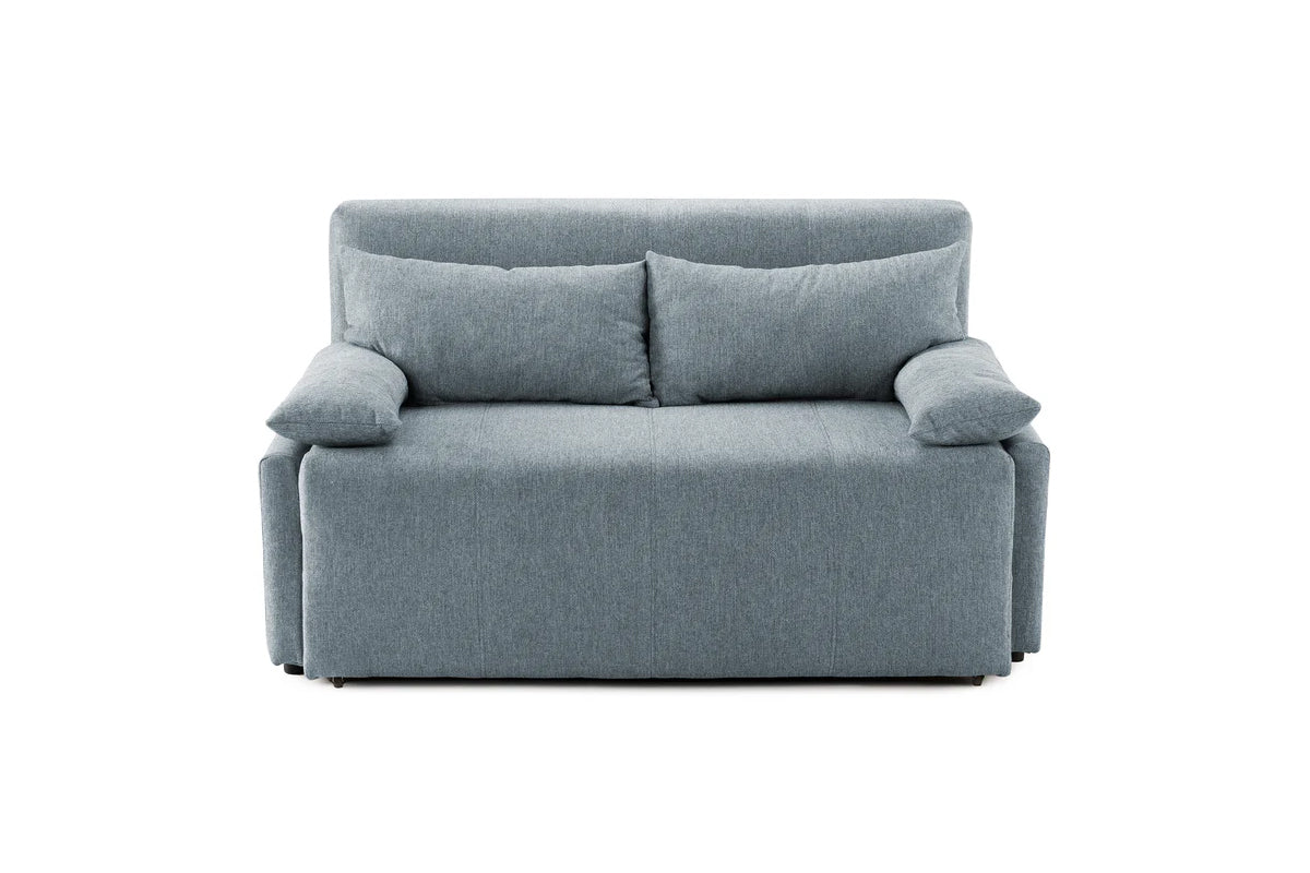 Canapea Extensibilă 2 locuri OSLO, 154x122x90 cm Albastru-Loft Prestige Home