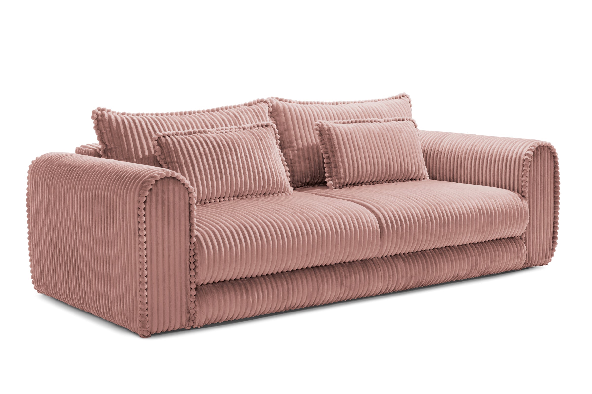 Canapea Extensibilă 3 locuri FELLINI, cu ladă depozitare, 243x108x90 cm Prestige Home