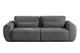 Canapea Extensibilă 3 locuri VERSA, cu 2 lăzi depozitare, 260x110x85 cm