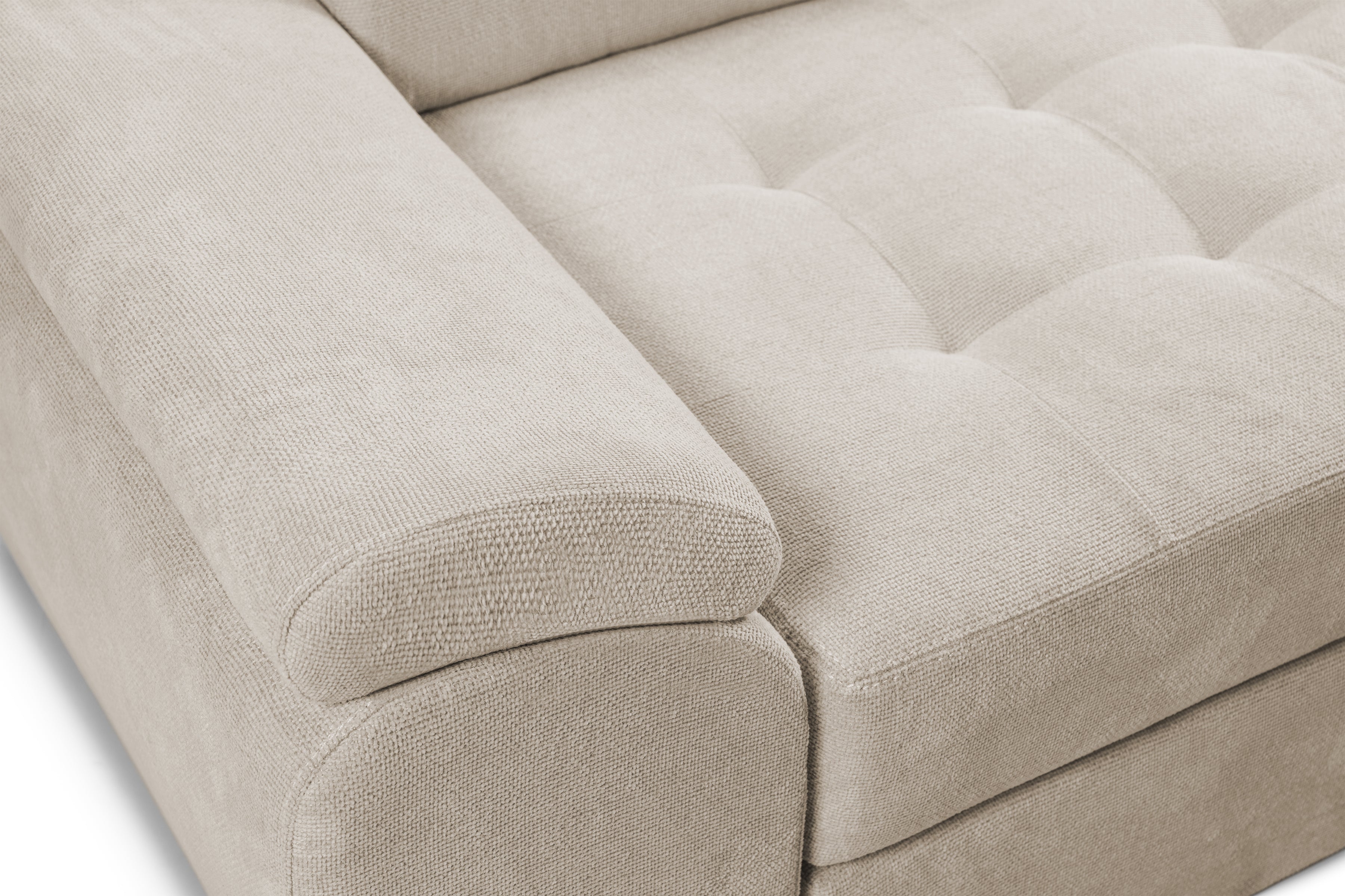 Canapea Extensibilă 3 locuri TRENDY, cu tetiere reglabile, 250x95x105 cm Prestige Home