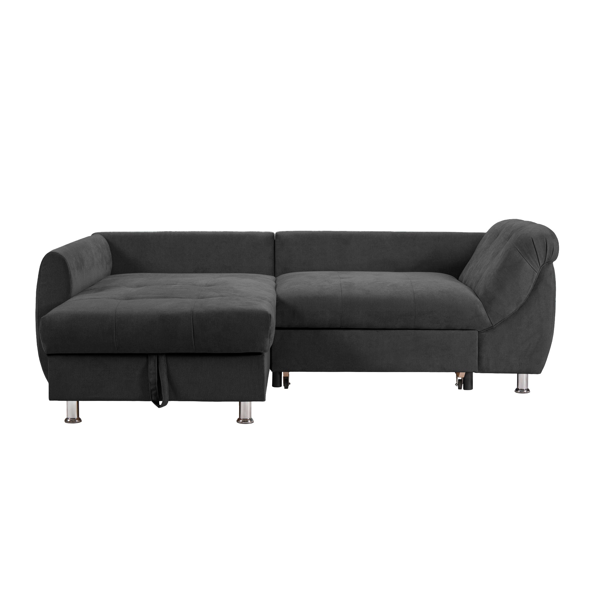 Colțar Extensibil MERLIN, cu lada depozitare, variante stânga/dreapta, 230 x 190 x 93 cm Prestige Home