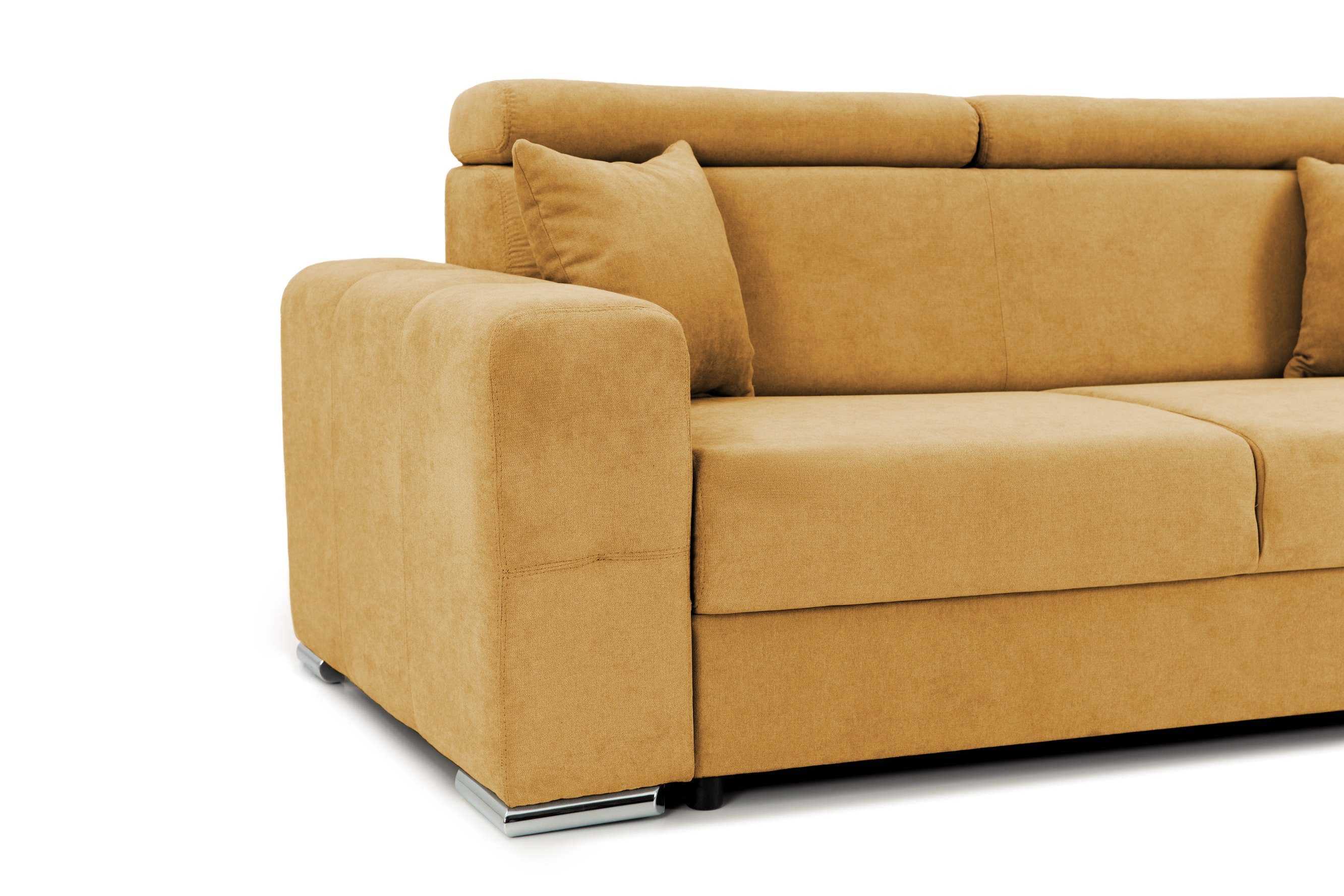 Canapea Fixă 2 locuri BELLAGIO, cu tetiere reglabile, 205x100x100 cm Prestige Home