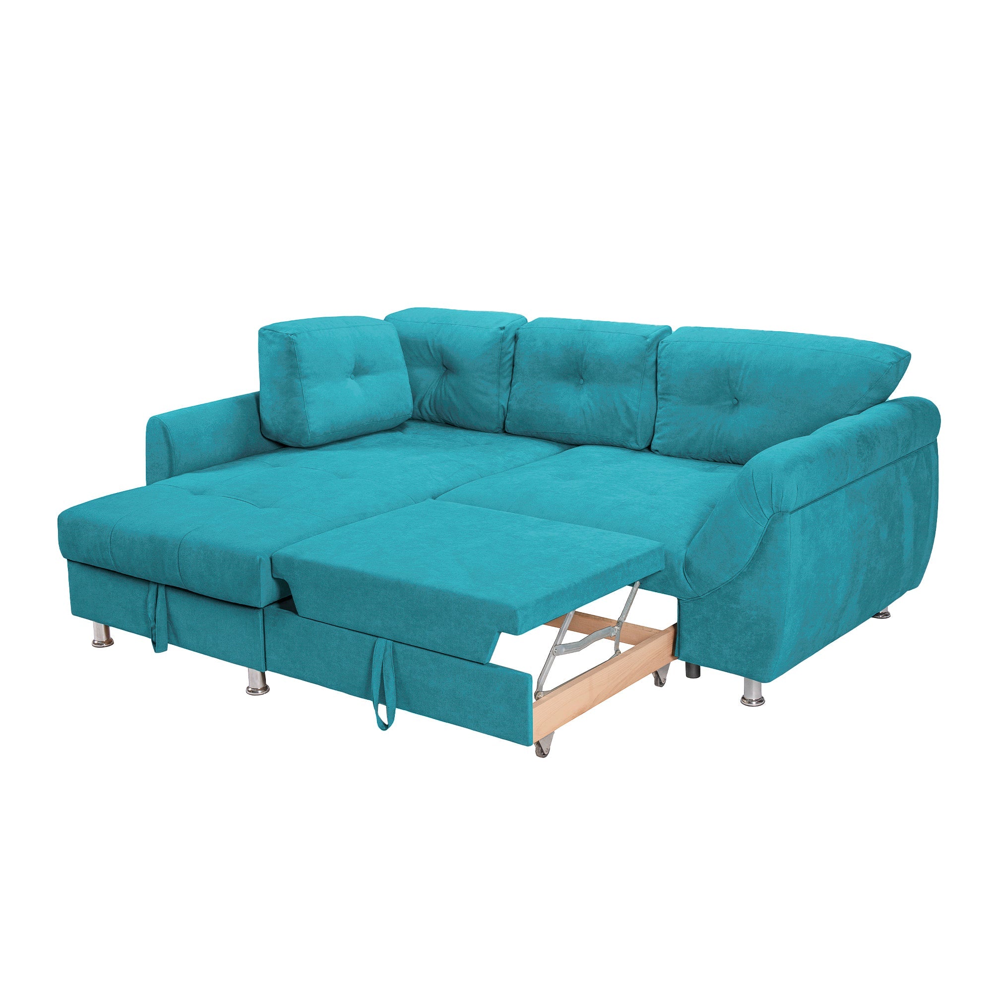 Colțar Extensibil MERLIN, cu lada depozitare, variante stânga/dreapta, 230 x 190 x 93 cm Prestige Home