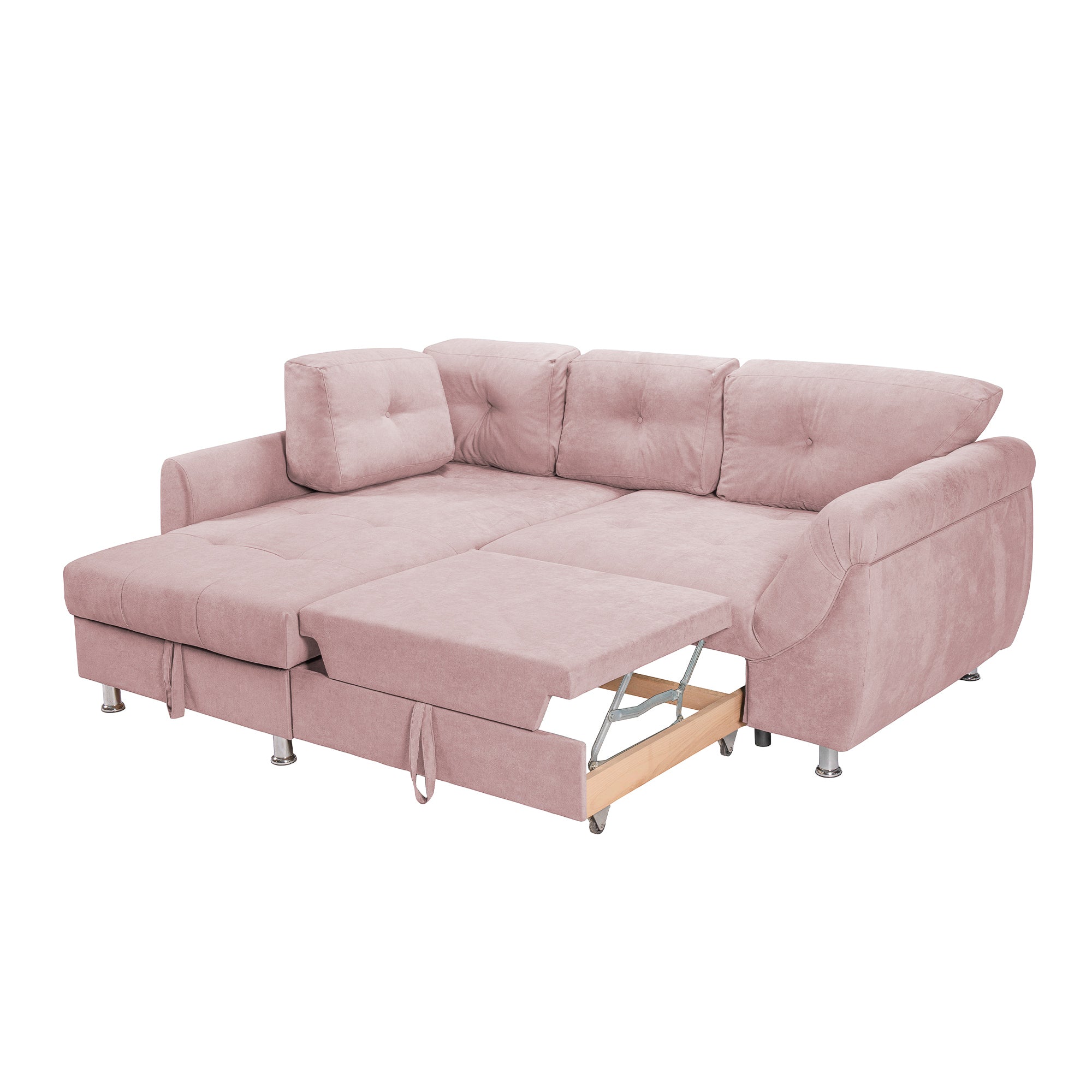Colțar Extensibil MERLIN, cu lada depozitare, variante stânga/dreapta, 230 x 190 x 93 cm Prestige Home