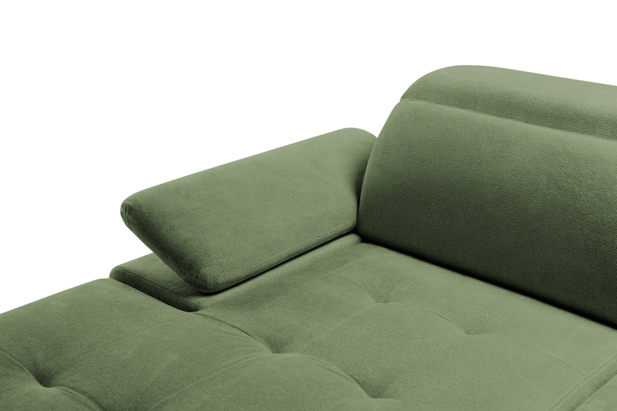 Colțar Extensibil TRENDY, cu ladă de depozitare, cu tetiere reglabile, variante stânga/dreapta 295x170x105 cm Prestige Home