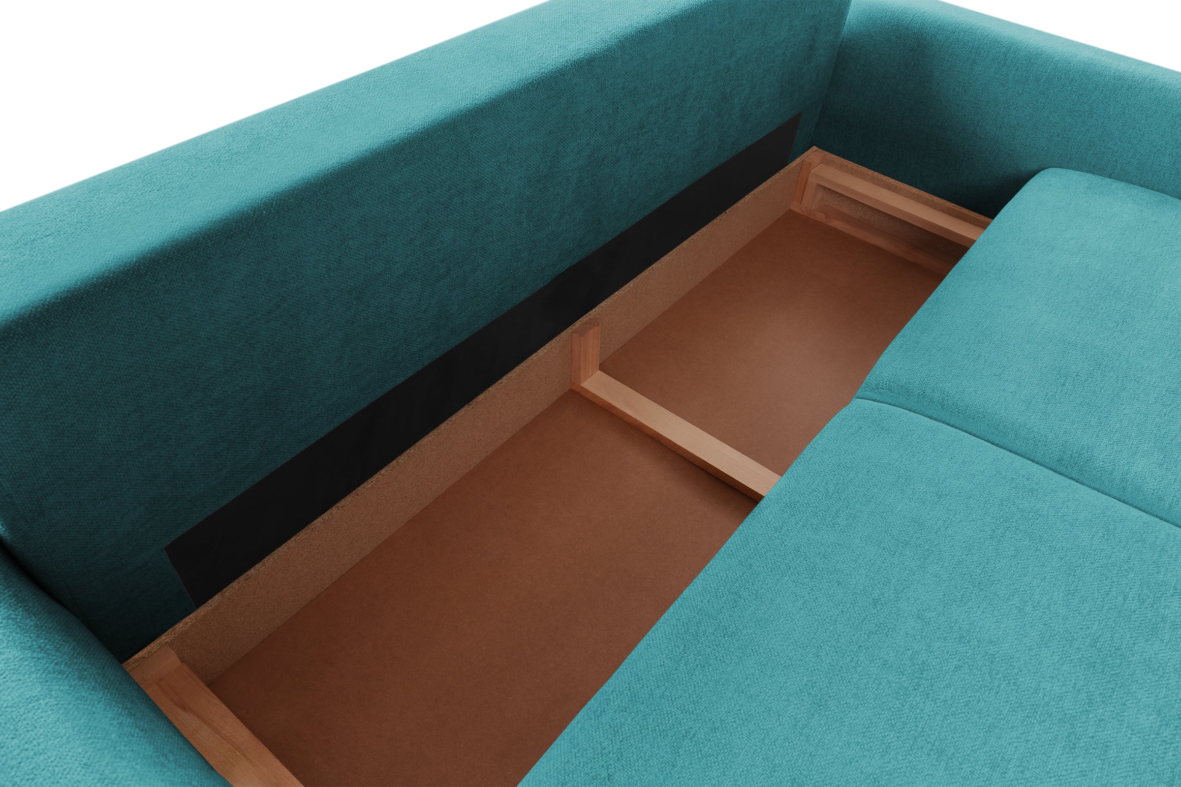 Canapea Extensibilă 3 locuri TIVOLI, cu ladă depozitare, 240x105x95 cm Prestige Home
