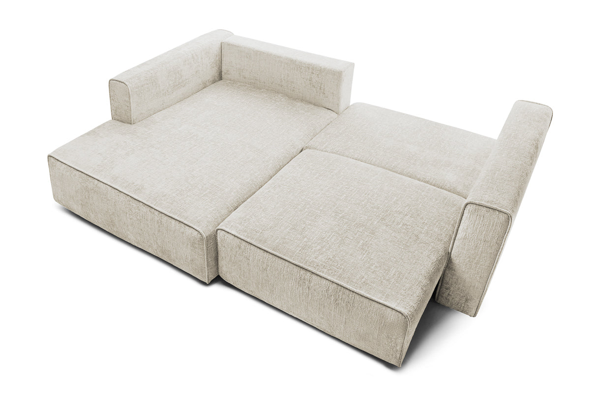 Colțar Extensibil 3 locuri ZANETTO, cu ladă de depozitare, 240x157x70 cm Prestige Home