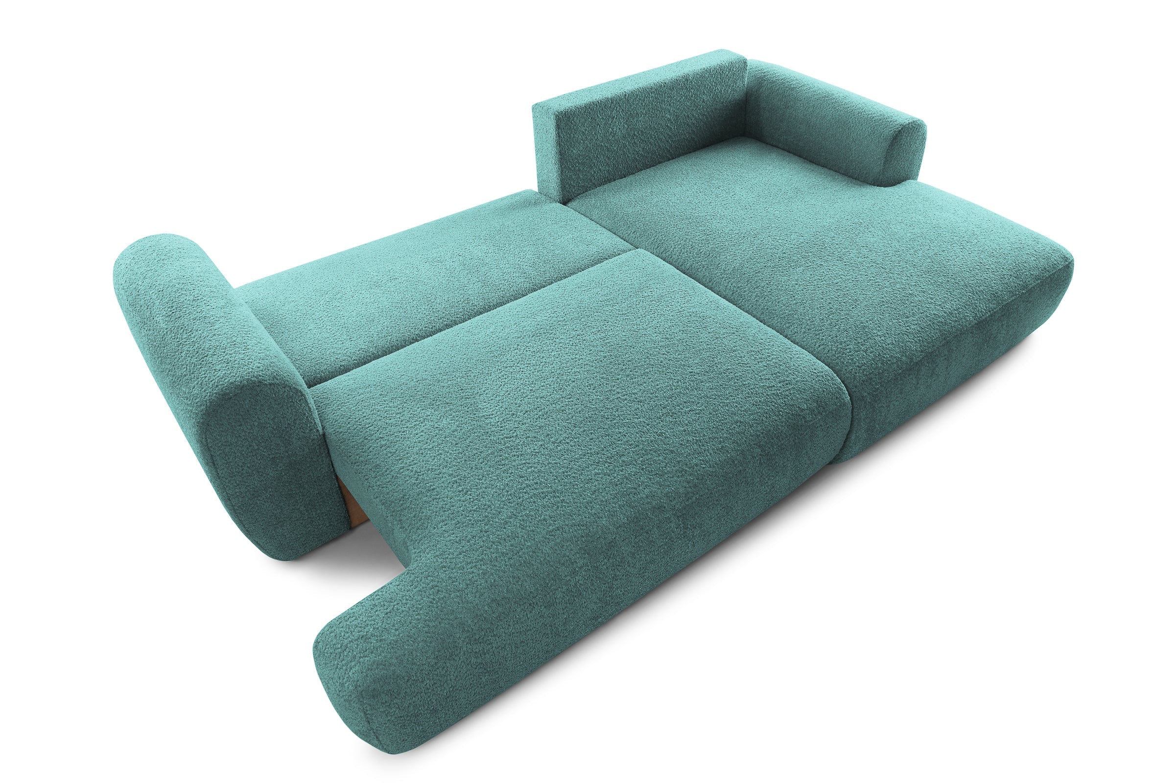 Colțar Extensibil 3 locuri NOA, cu ladă de depozitare, 270x155x80 cm Prestige Home