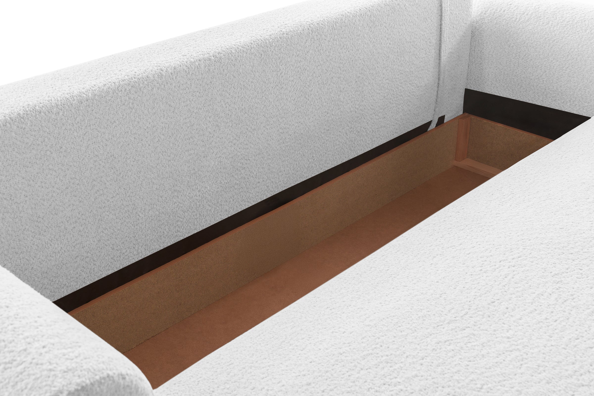 Canapea Extensibilă 3 locuri NOA, cu ladă depozitare, 244x108x80 cm Prestige Home