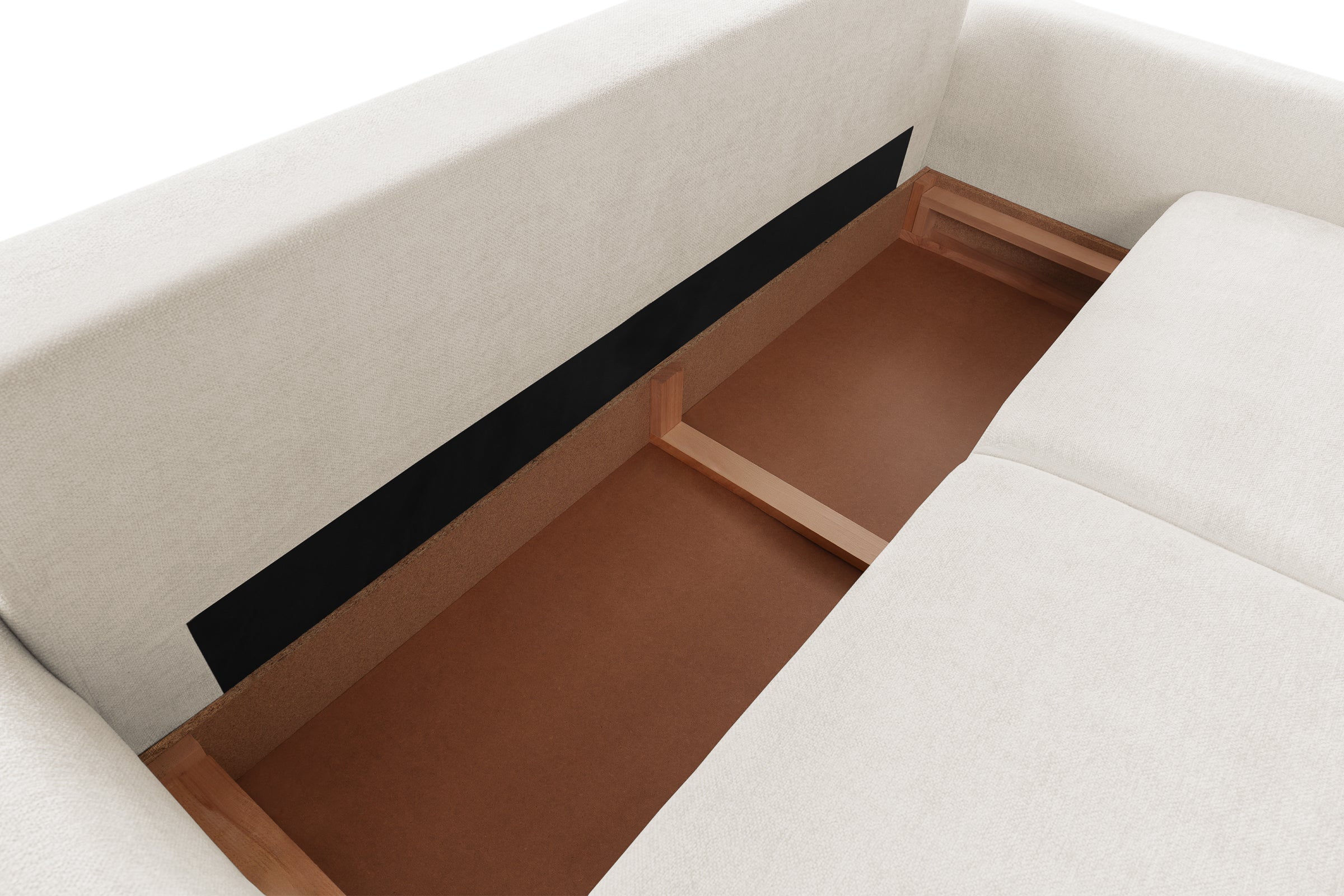 Canapea Extensibilă 3 locuri TIVOLI, cu ladă depozitare, 240x105x95 cm Prestige Home