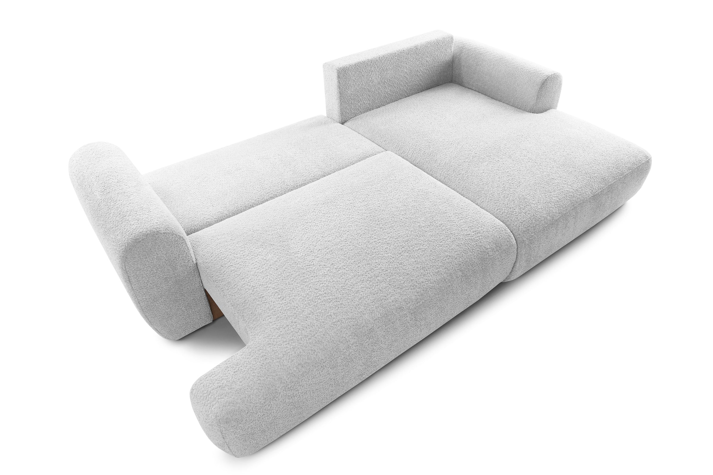 Colțar Extensibil 3 locuri NOA, cu ladă de depozitare, 270x155x80 cm Prestige Home