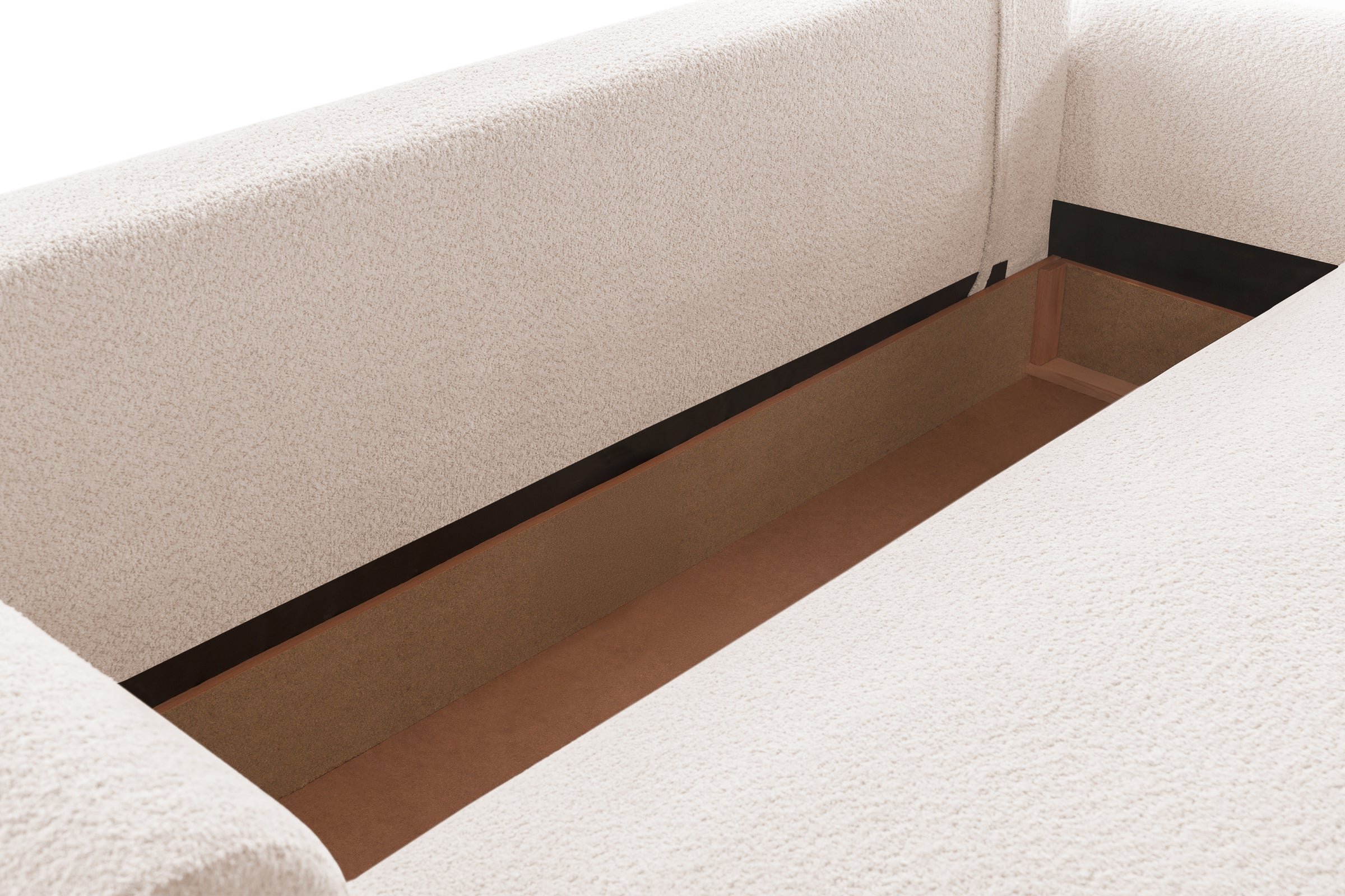 Canapea Extensibilă 3 locuri NOA, cu ladă depozitare, 244x108x80 cm Prestige Home