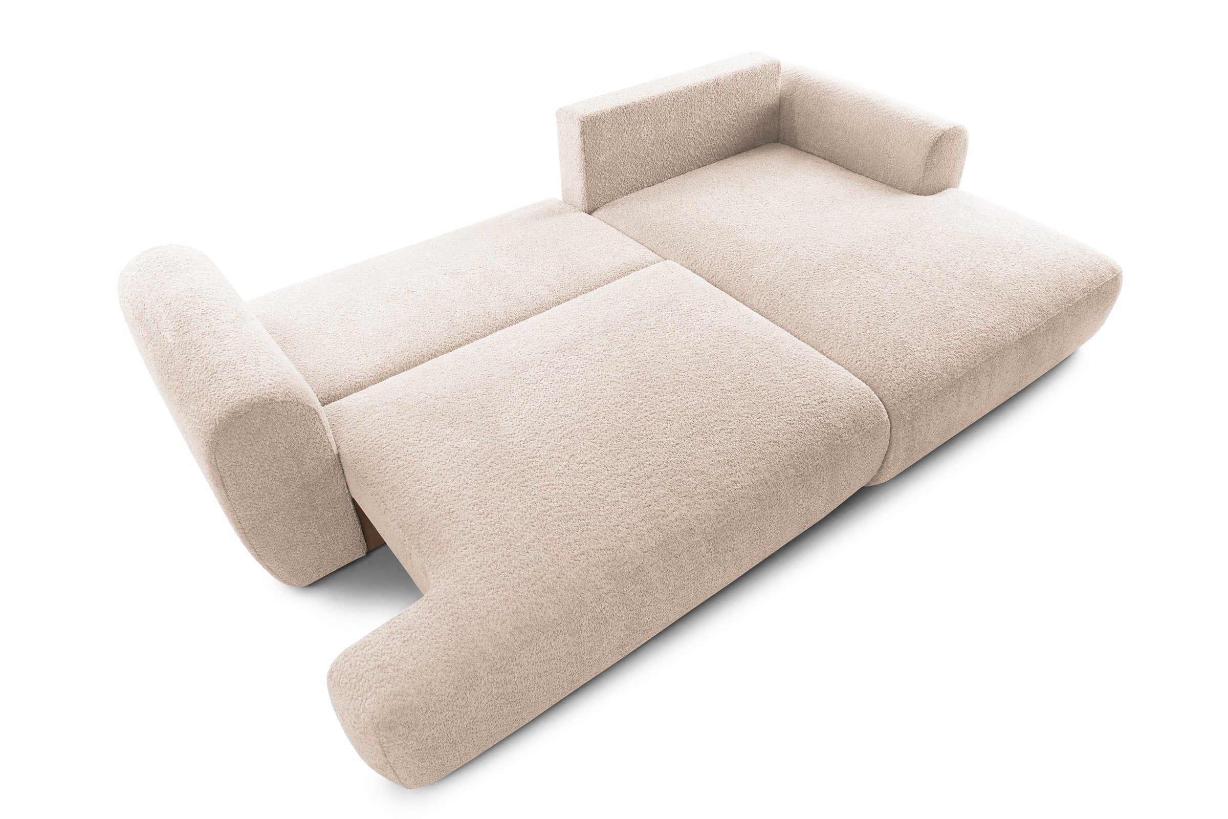 Colțar Extensibil 3 locuri NOA, cu ladă de depozitare, 270x155x80 cm Prestige Home