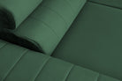 Canapea Extensibilă 3 locuri TIME, cu tetiere reglabile, cu suport lombar, 255x97x94 cm #color_Verde-Padure-Velluto