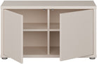 Bancă de pantofi Alice Springs, 8 perechi, bej, 74×41×35 cm, Push-to-Open Arboteca
