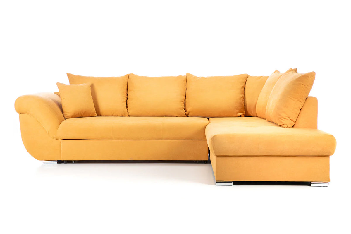 Colțar Extensibil SANTOS, variante stânga/dreapta, 295x215x80 cm Dreapta Mango-Enjoy Prestige Home