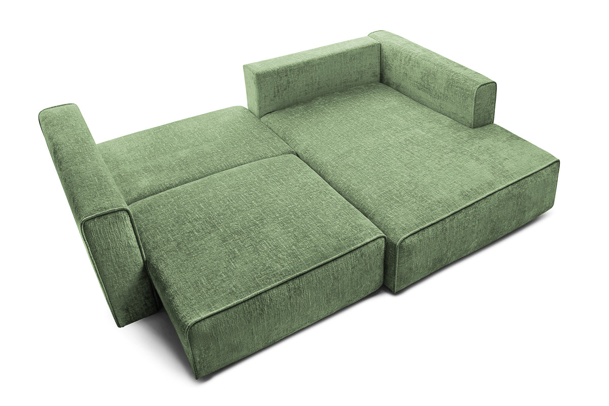 Colțar Extensibil 3 locuri ZANETTO, cu ladă de depozitare, 240x157x70 cm Prestige Home