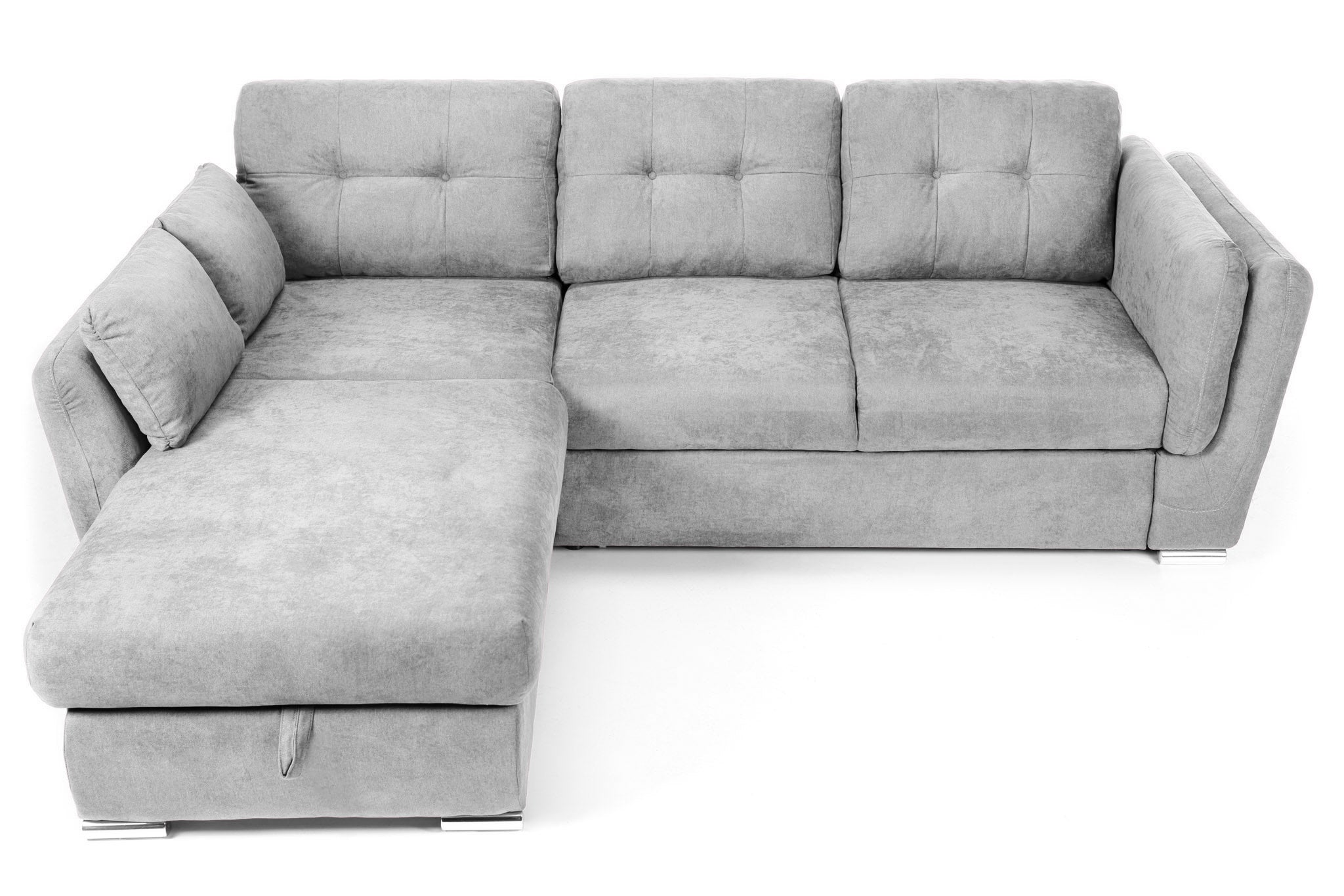 Colțar Extensibil JAZZ, cu ladă depozitare, 245 x 205 x 90 cm Prestige Home
