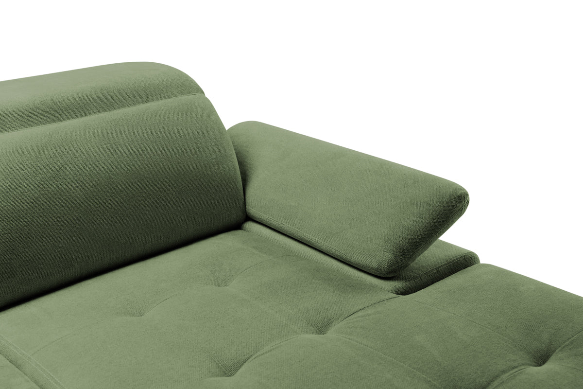 Colțar Extensibil TRENDY, cu ladă de depozitare, cu tetiere reglabile, variante stânga/dreapta 295x170x105 cm Prestige Home