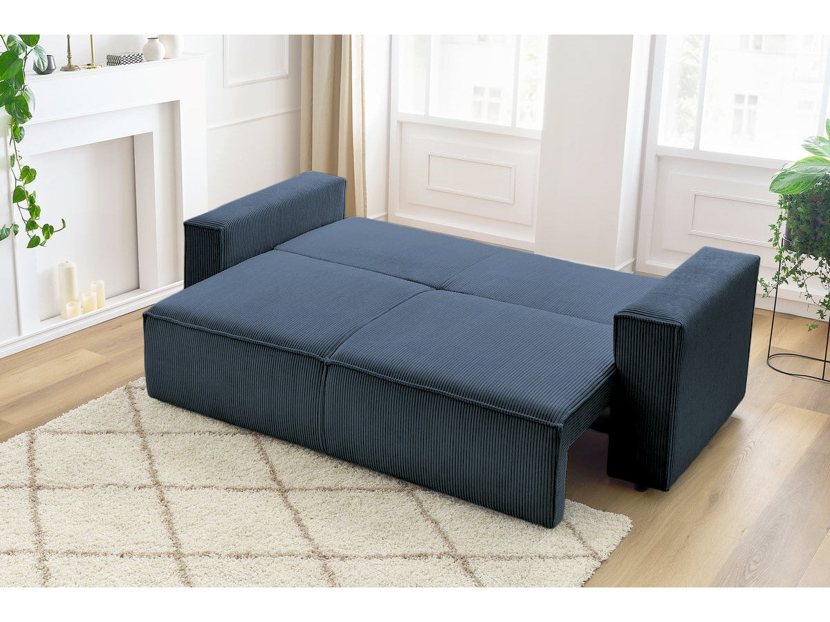 Canapea Extensibilă 3 locuri CLOUD, cu ladă de depozitare, 240x87x85 cm Prestige Home
