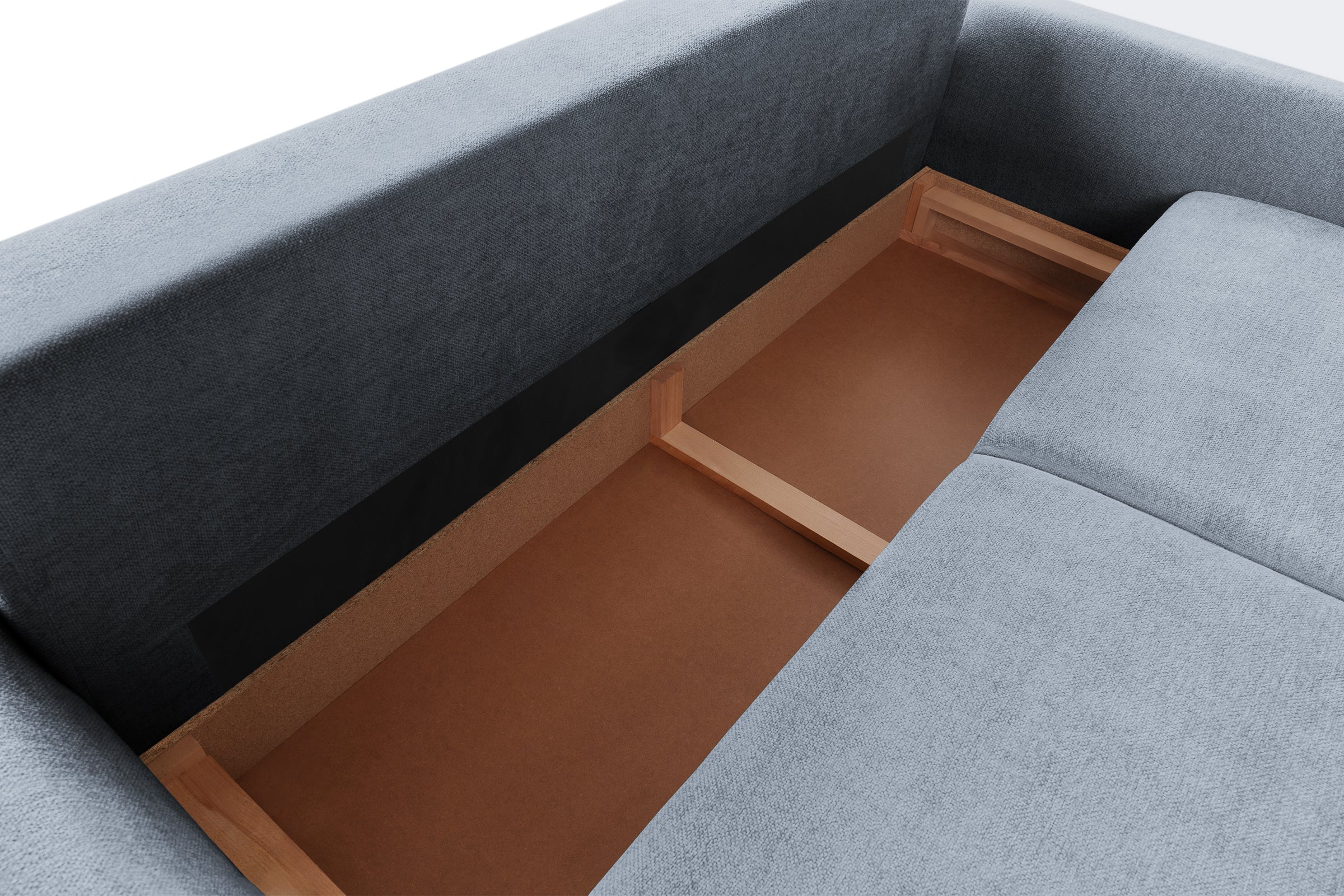 Canapea Extensibilă 3 locuri TIVOLI, cu ladă depozitare, 240x105x95 cm Prestige Home