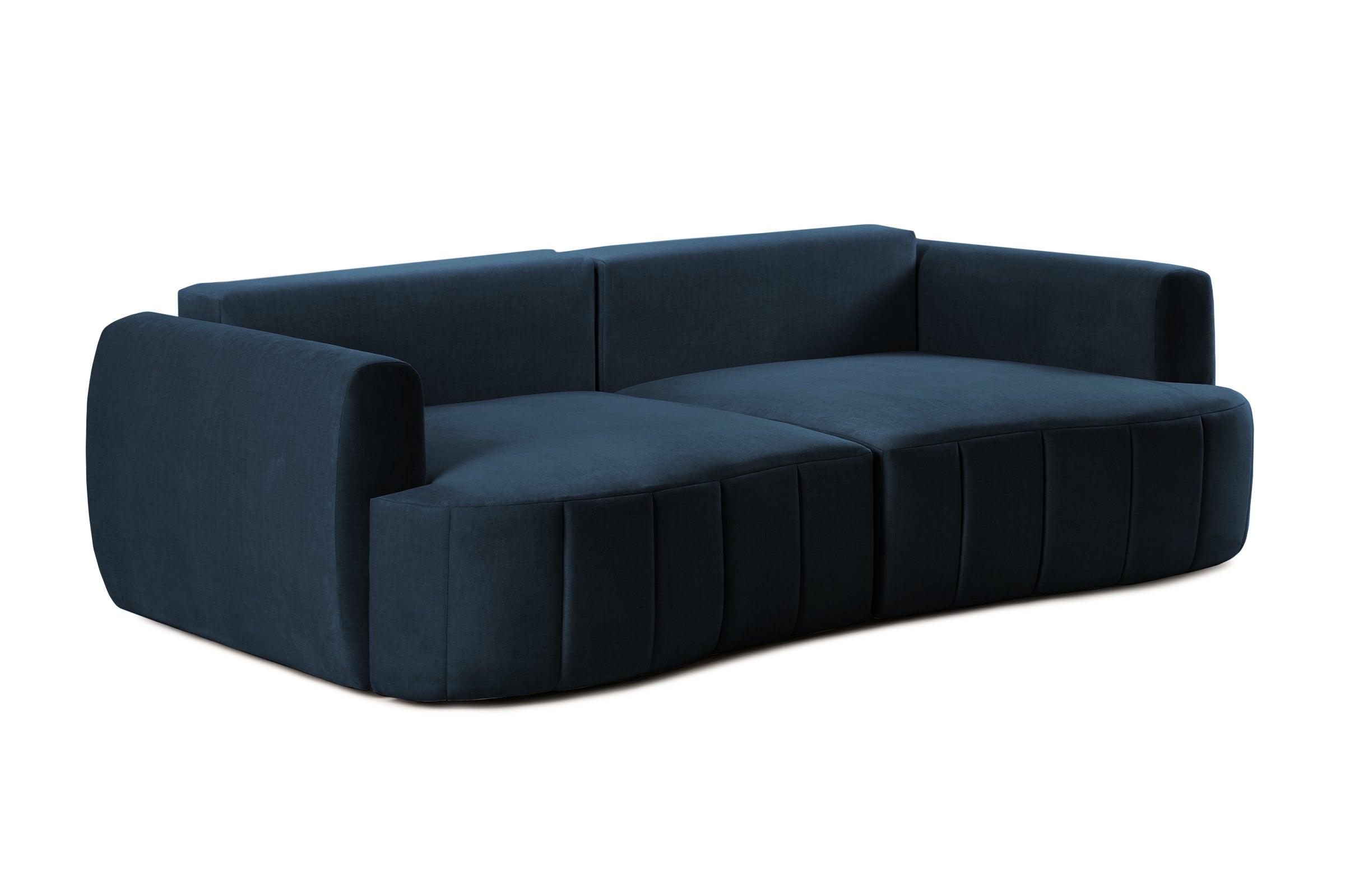 Canapea Extensibilă 3 locuri SAMBA, cu 2 lăzi depozitare, 242x127x90 cm Prestige Home