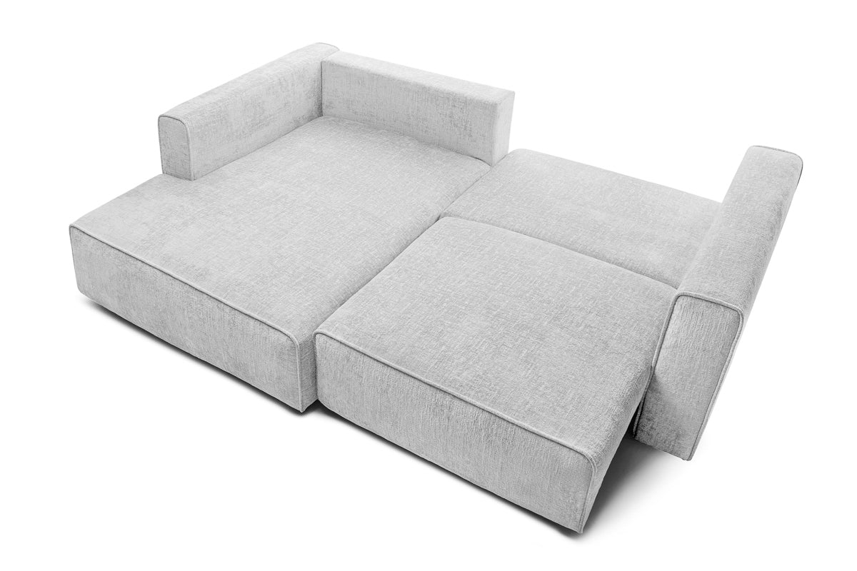 Colțar Extensibil 3 locuri ZANETTO, cu ladă de depozitare, 240x157x70 cm Prestige Home