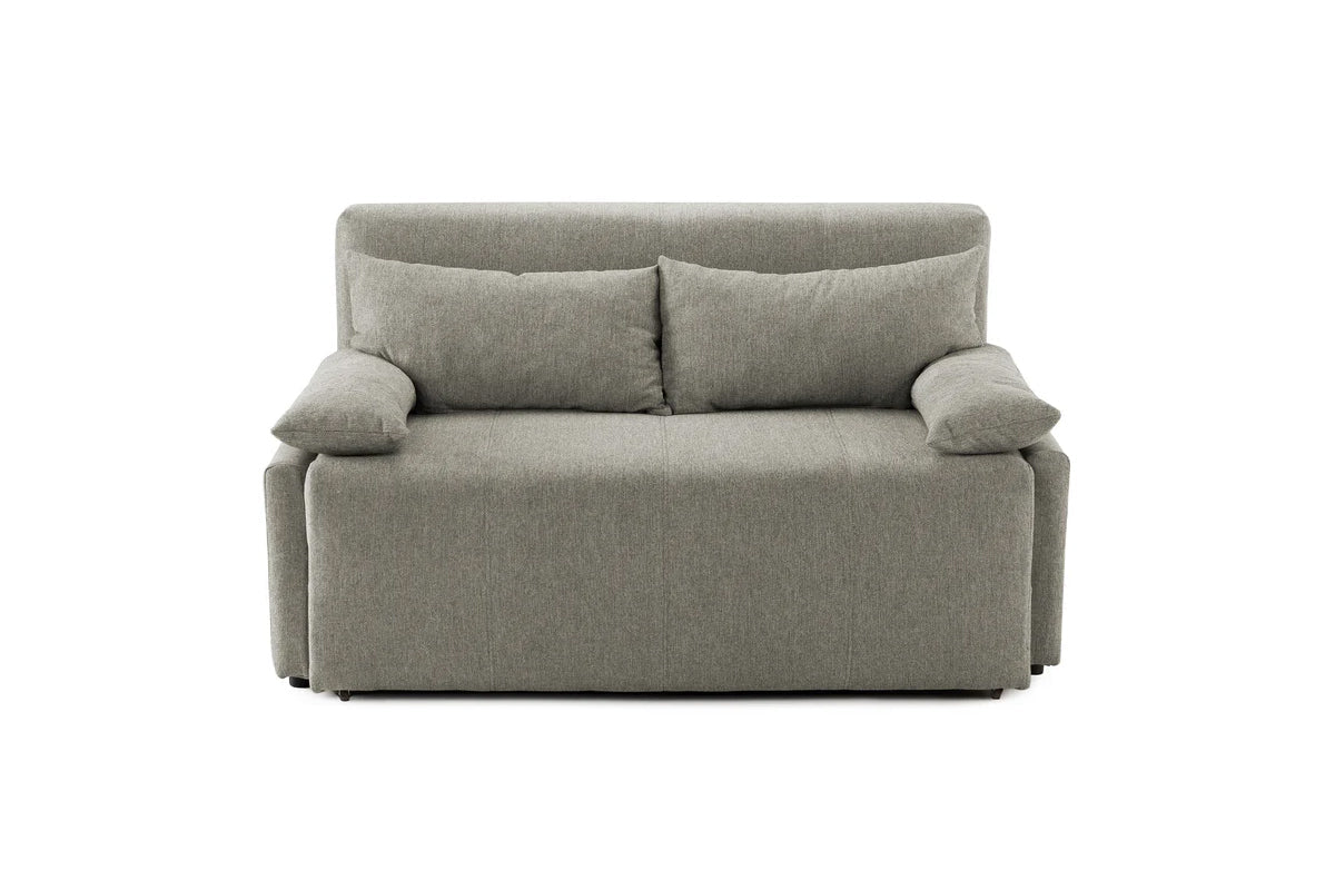 Canapea Extensibilă 2 locuri OSLO, 154x122x90 cm Gri-Inchis-Loft Prestige Home