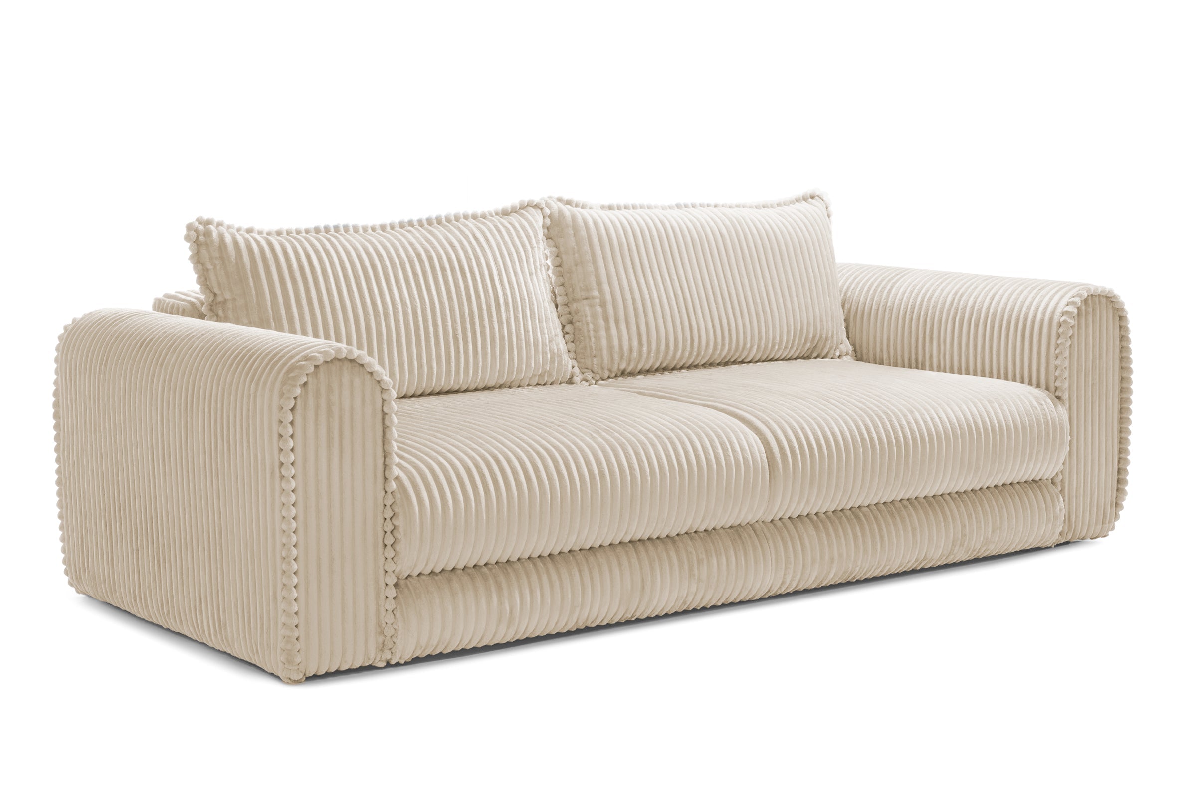 Canapea Extensibilă 3 locuri FELLINI, cu ladă depozitare, 243x108x90 cm Prestige Home