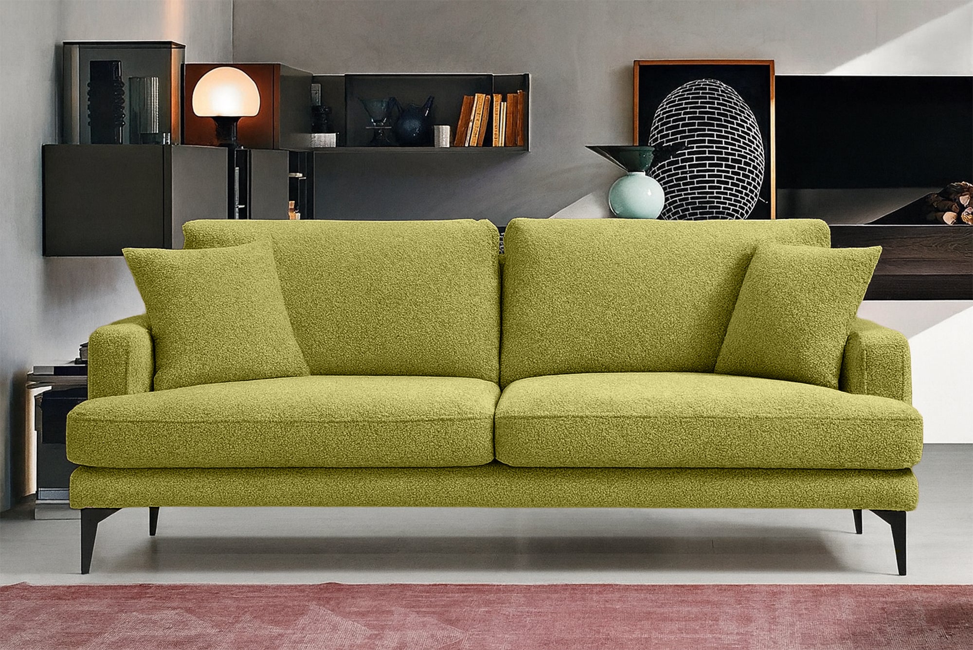 Canapea Fixă AZURRO, 3 locuri, 205x90x85 cm Prestige Home