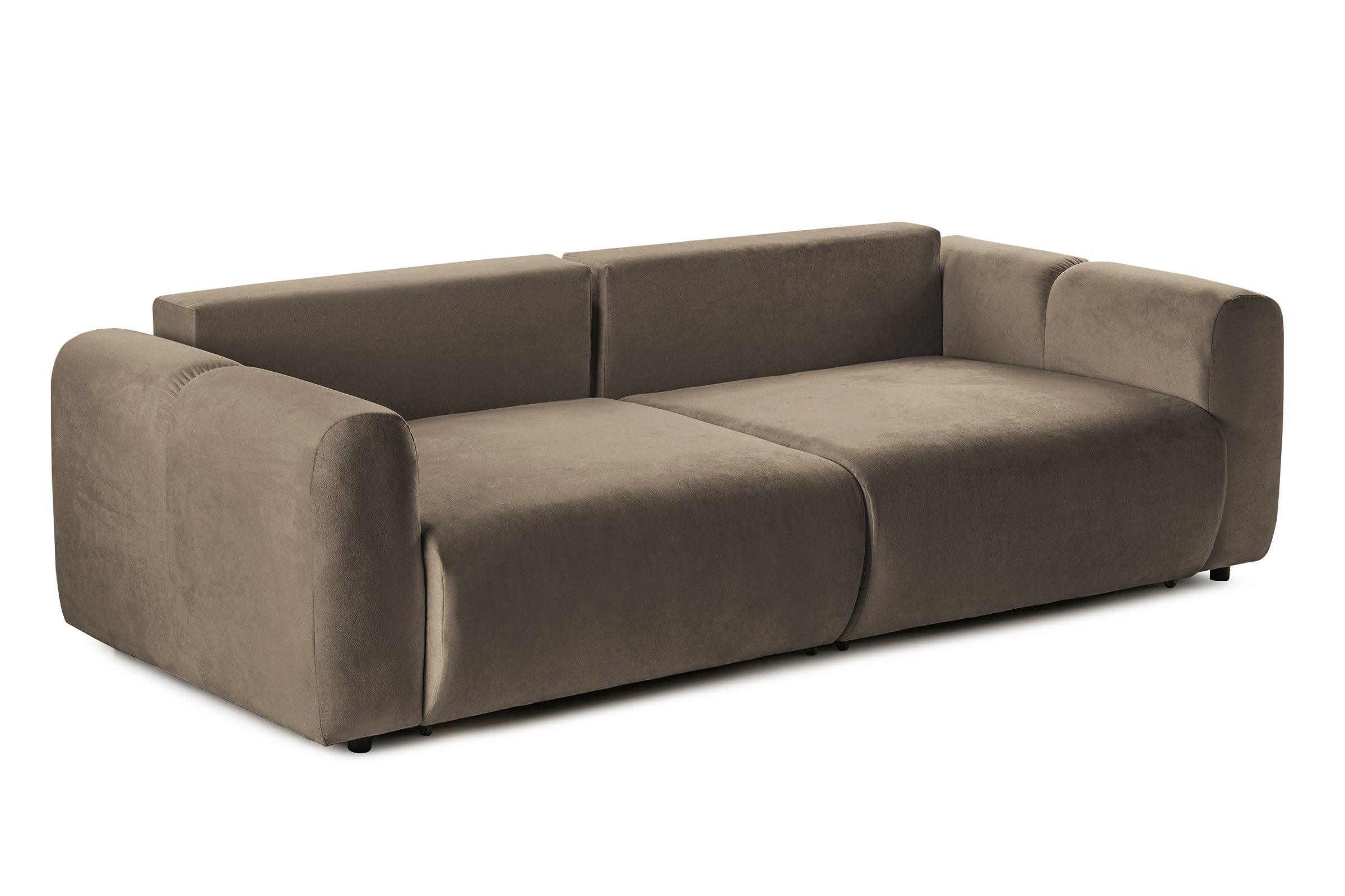 Canapea Extensibilă 3 locuri GEORGIA, cu 2 lăzi depozitare, 248x110x90 cm Prestige Home
