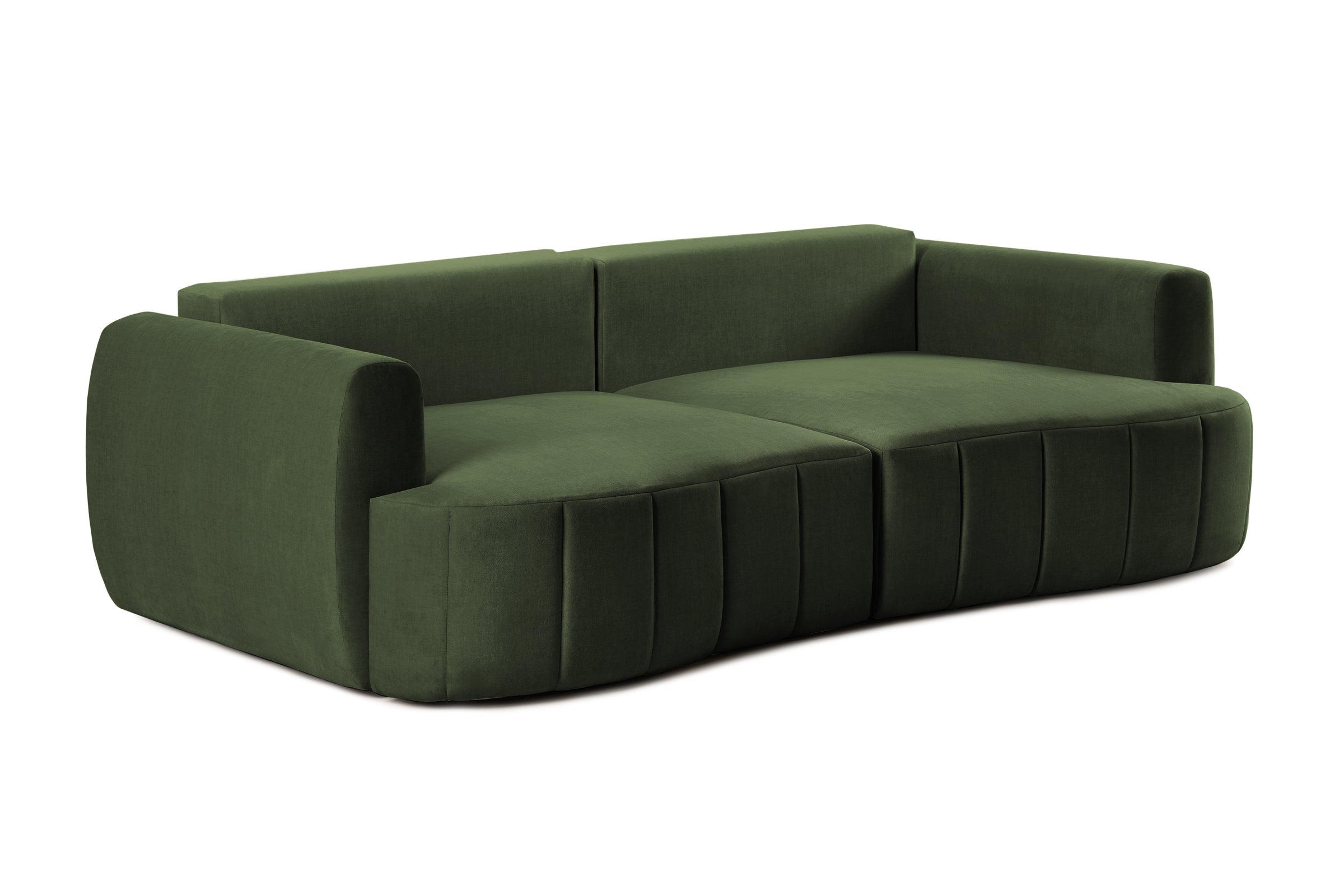 Canapea Extensibilă 3 locuri SAMBA, cu 2 lăzi depozitare, 242x127x90 cm Prestige Home
