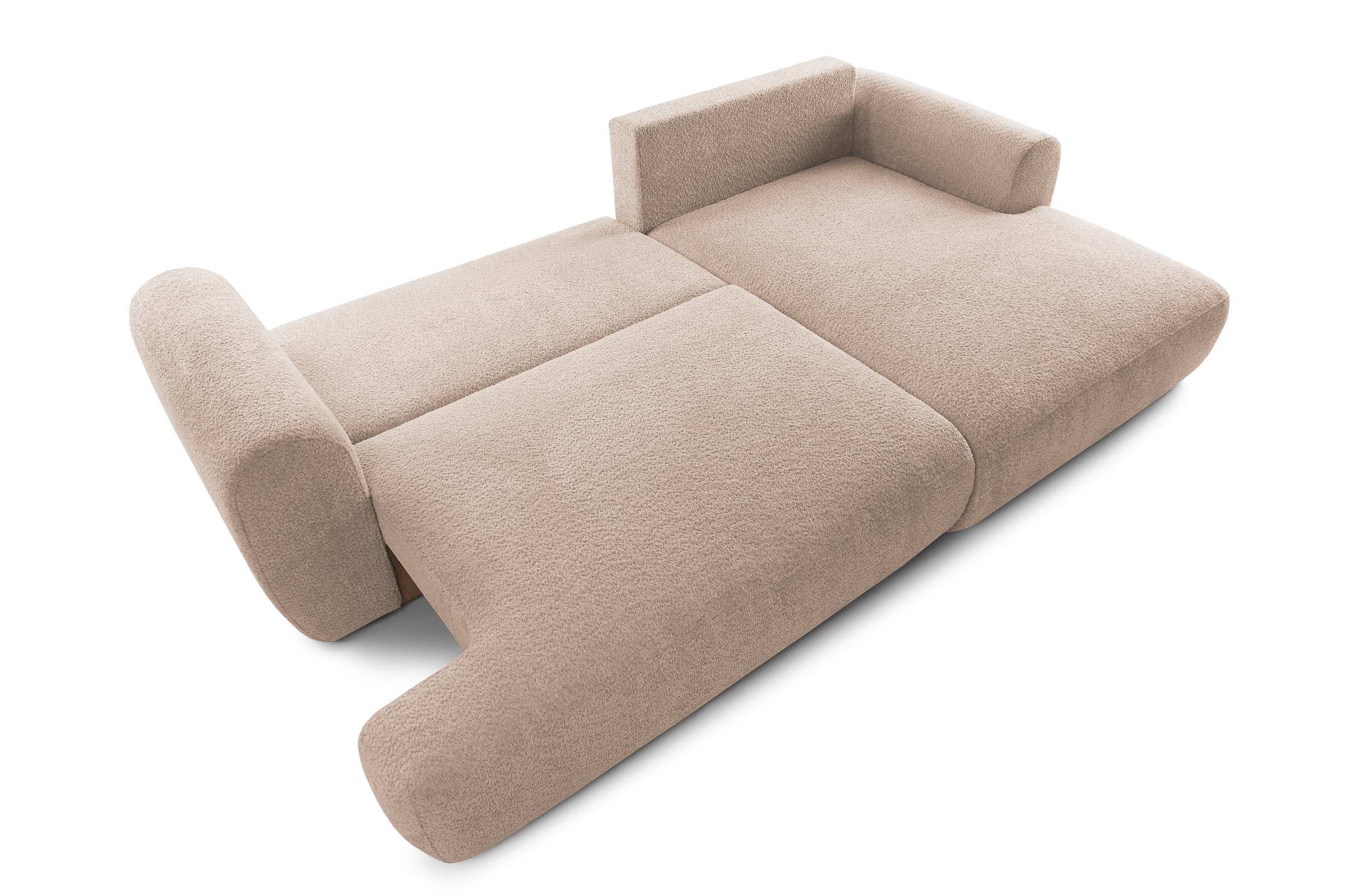 Colțar Extensibil 3 locuri NOA, cu ladă de depozitare, 270x155x80 cm Prestige Home