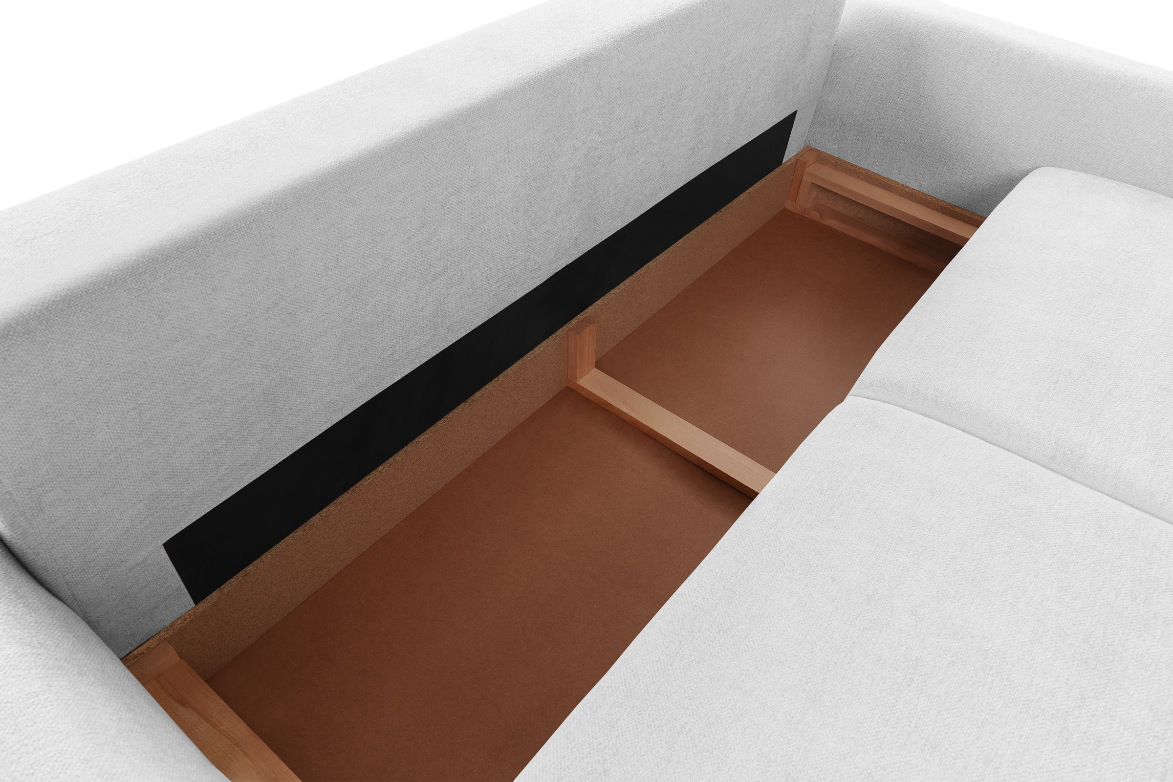 Canapea Extensibilă 3 locuri TIVOLI, cu ladă depozitare, 240x105x95 cm Prestige Home