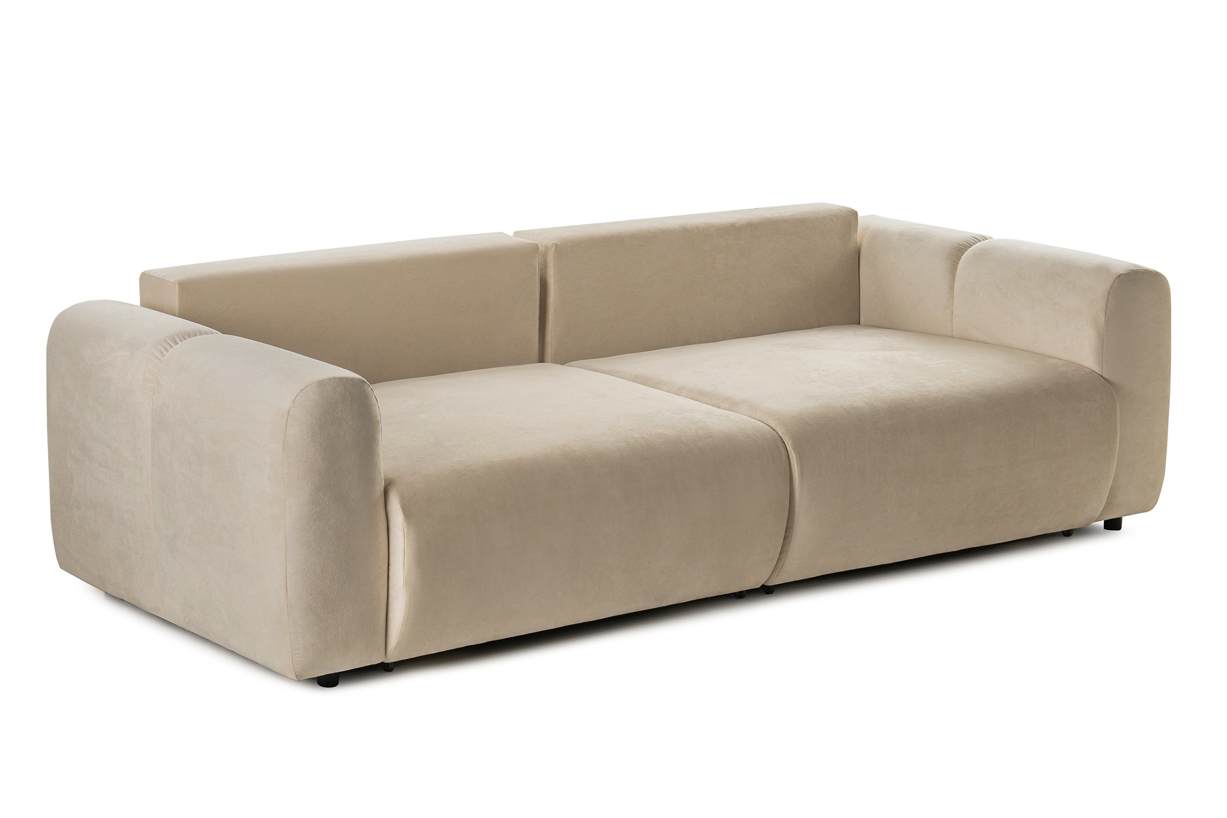 Canapea Extensibilă 3 locuri GEORGIA, cu 2 lăzi depozitare, 248x110x90 cm Prestige Home