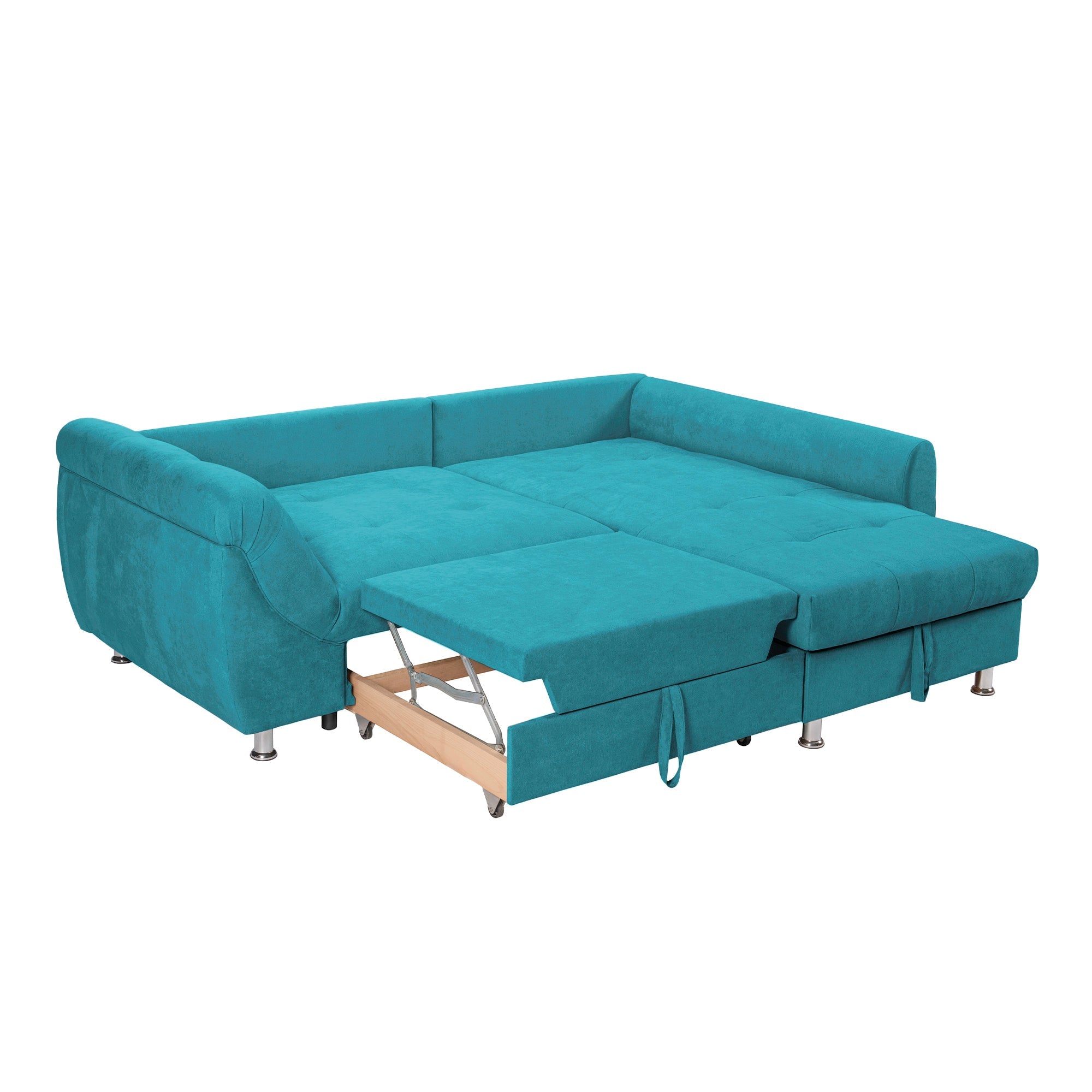 Colțar Extensibil MERLIN, cu lada depozitare, variante stânga/dreapta, 230 x 190 x 93 cm Prestige Home