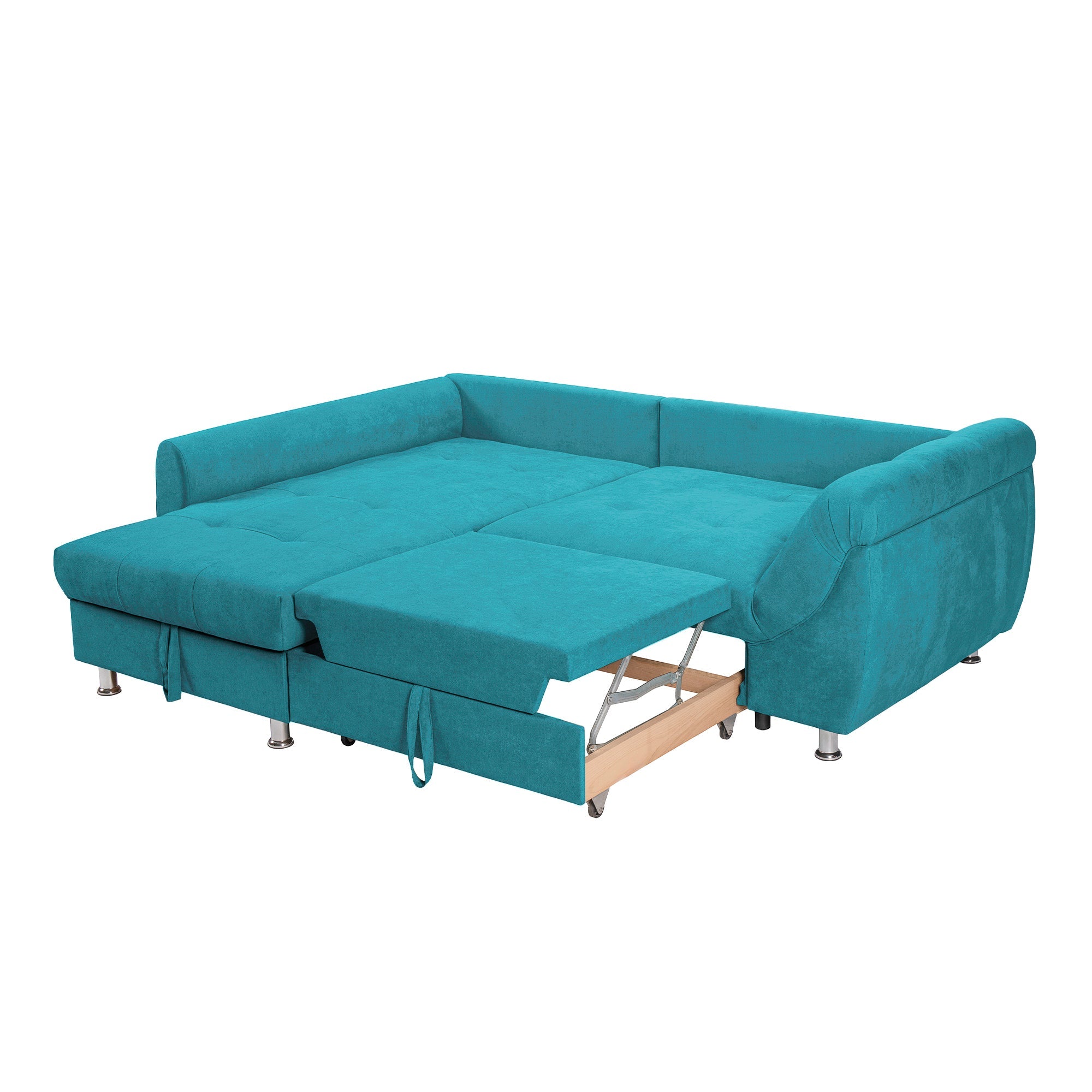 Colțar Extensibil MERLIN, cu lada depozitare, variante stânga/dreapta, 230 x 190 x 93 cm Prestige Home