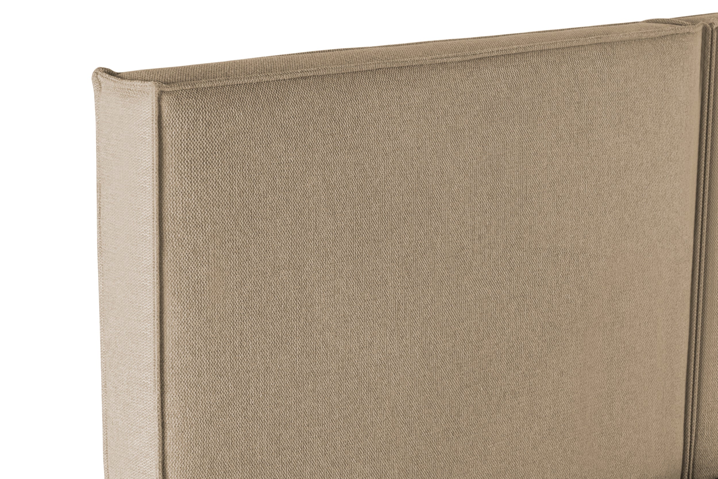 Pat Tapițat Monalisa, cu somieră rabatabilă și ladă depozitare #color_Bej-Loft