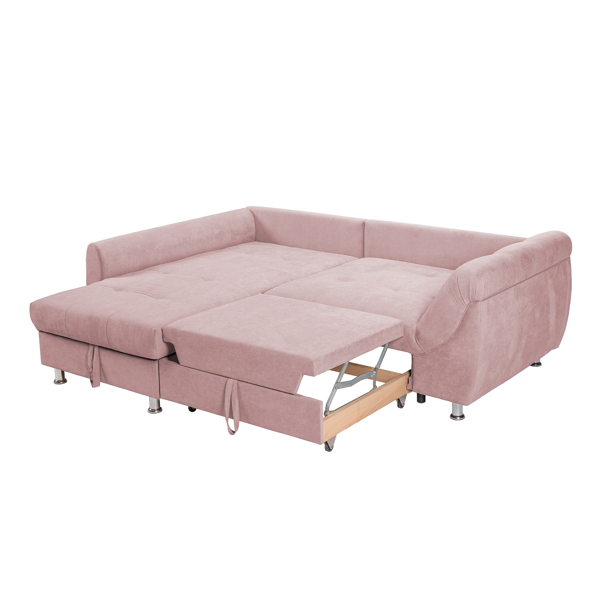 Colțar Extensibil MERLIN, cu lada depozitare, variante stânga/dreapta, 230 x 190 x 93 cm Prestige Home