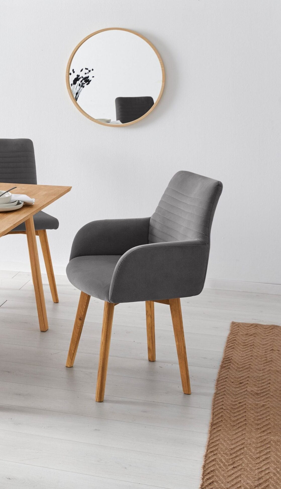 Set de 4 scaune tapitate Alessja Arboteca