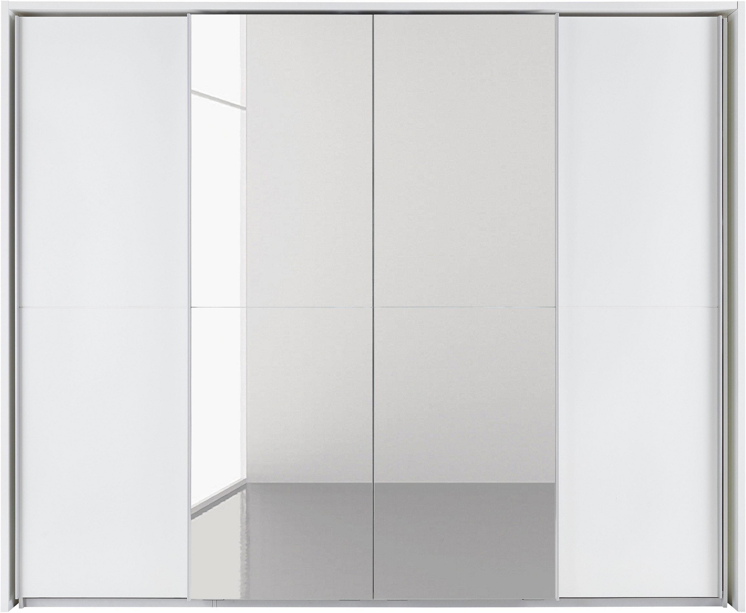 Ramă dulap cu iluminare, 280 cm, alb Arboteca