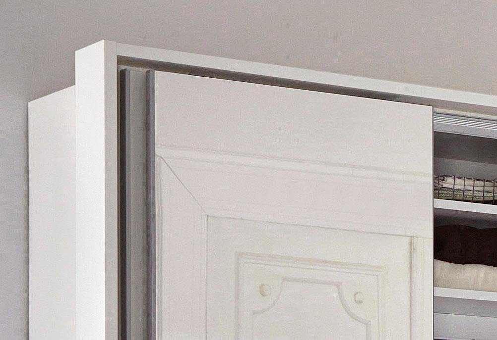 Ramă dulap cu iluminare, 280 cm, alb Arboteca