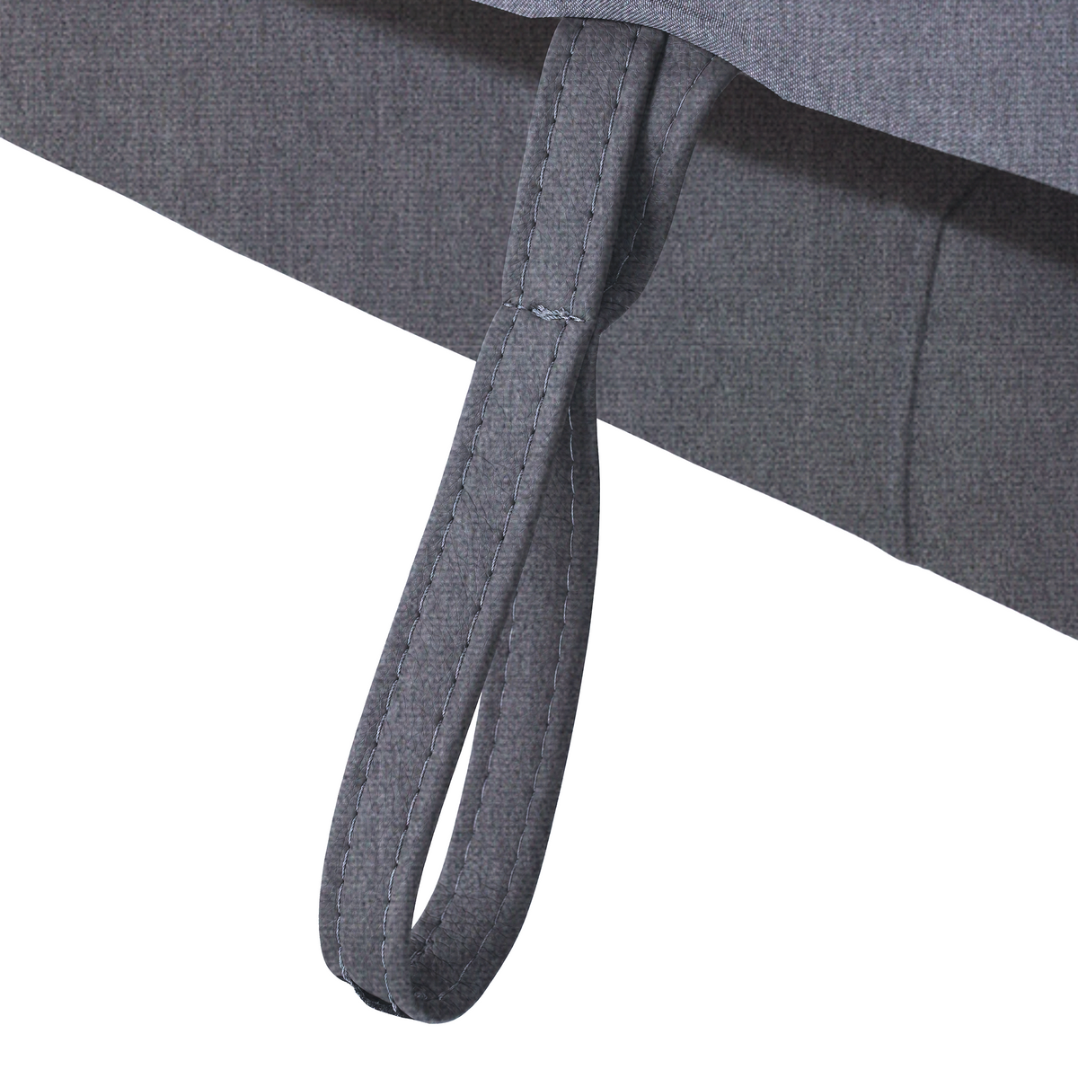 Set canapea cu spațiu de depozitare COMO, gri, pe dreapta, 275x225x71 cm Kondela
